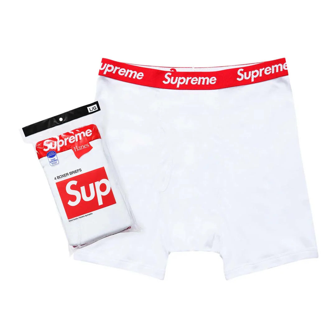 Supreme white boxers
