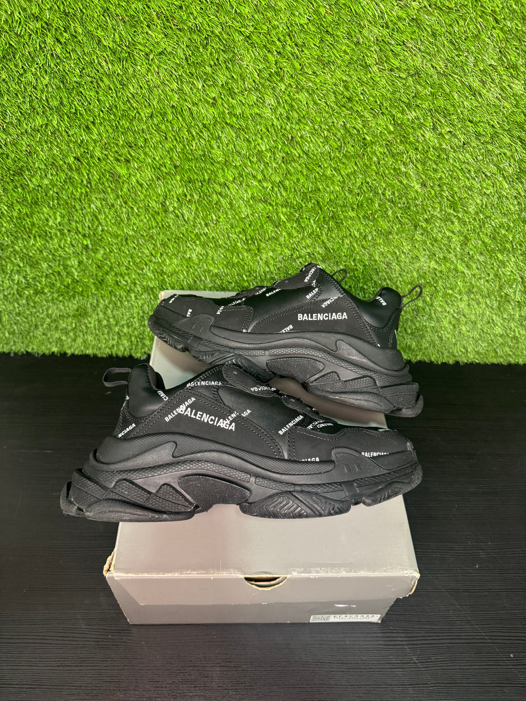 Balenciaga triple s sneaker all over logo