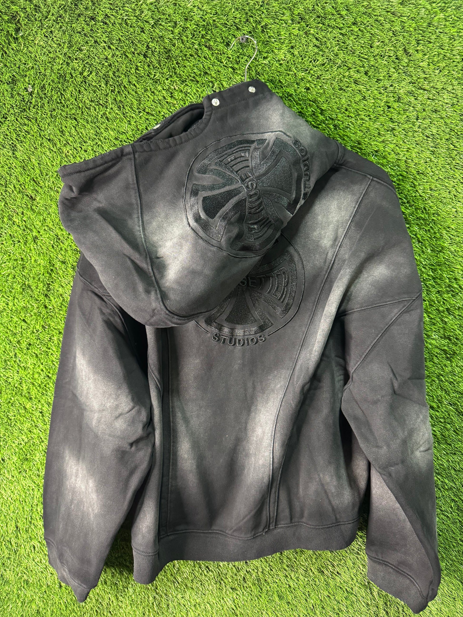 Trendsetter studios black grundge hoodie