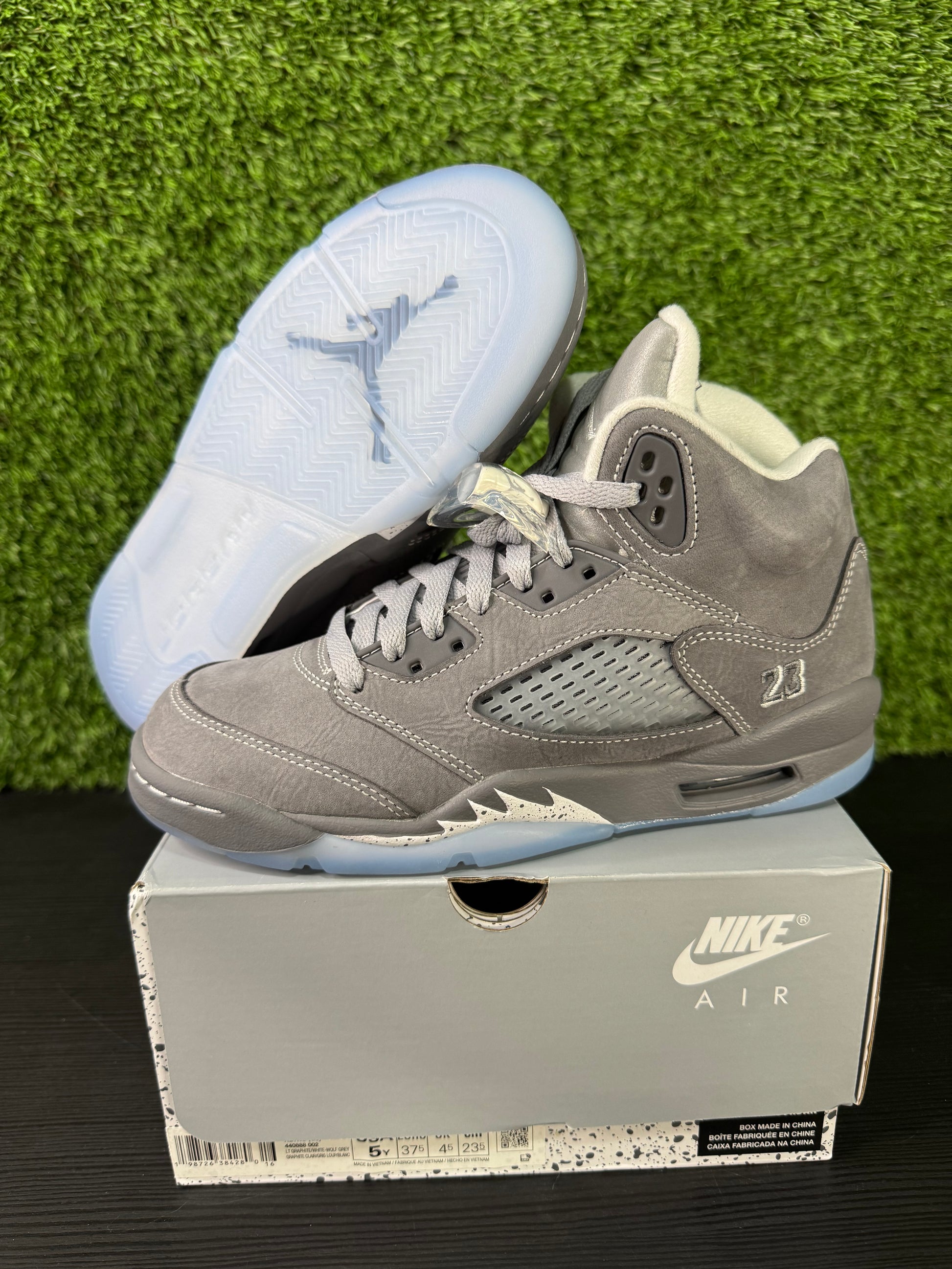 Jordan 5 Wolf Grey GS