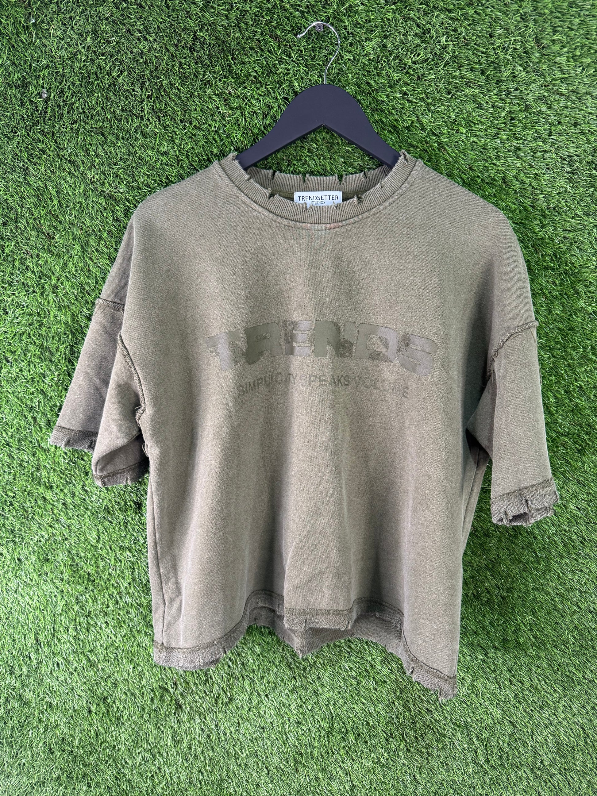 Trendsetter studios olive staple tee