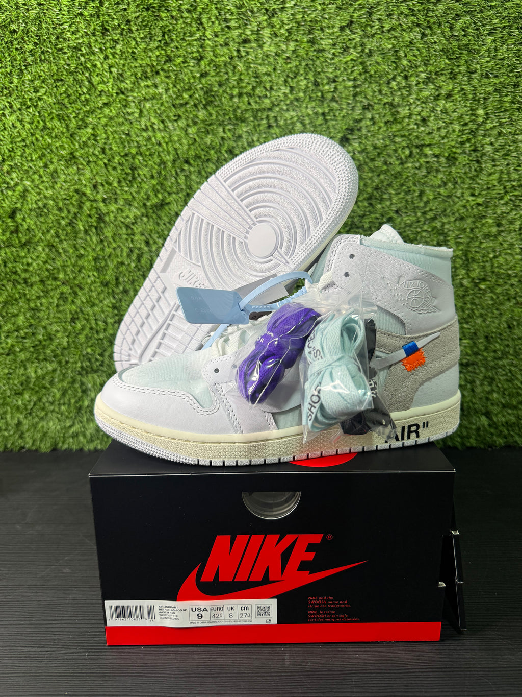 Jordan 1 high Virgil Abloh Archive Alaska