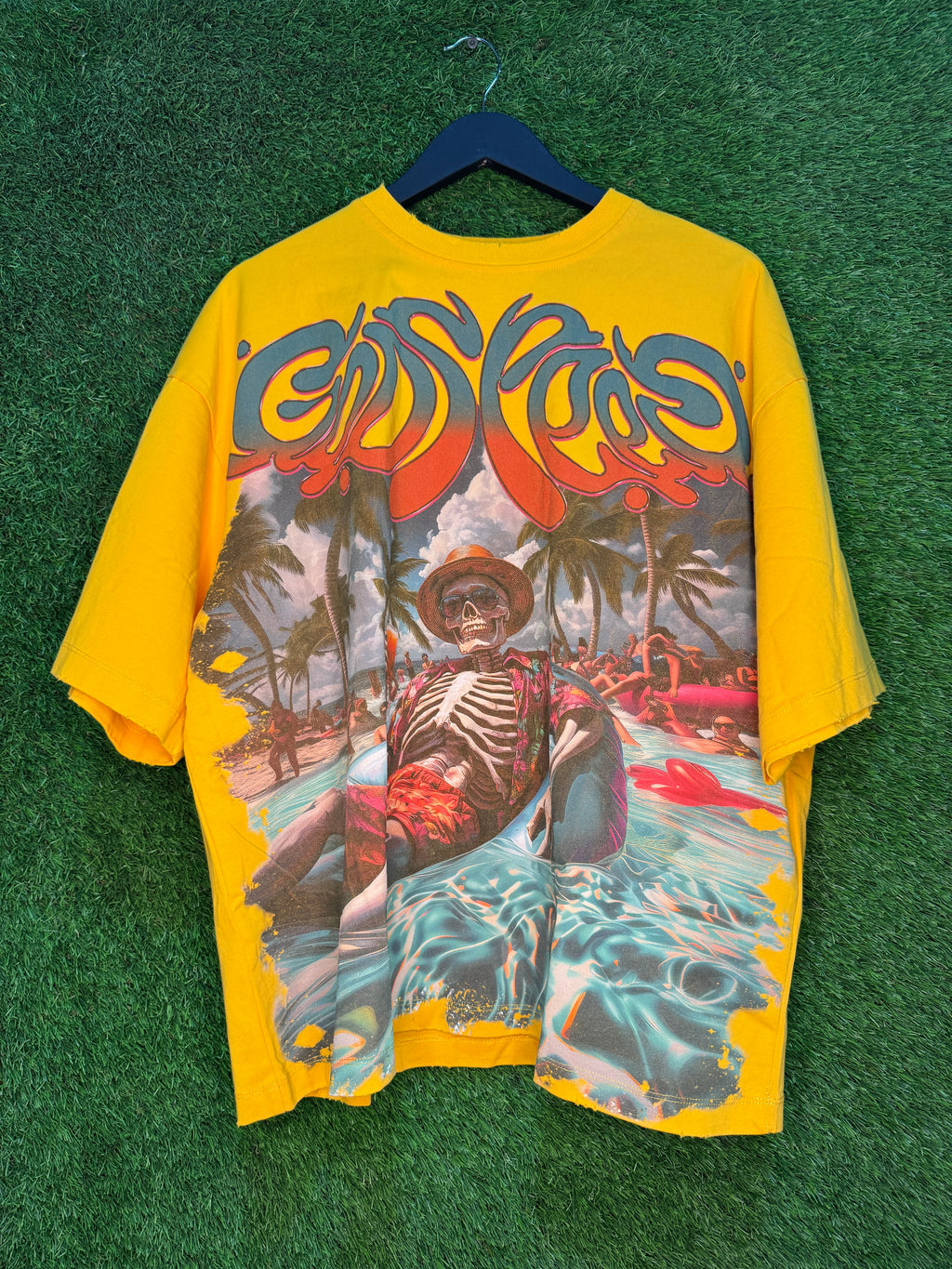 Godspeed Yellow skeleton raft