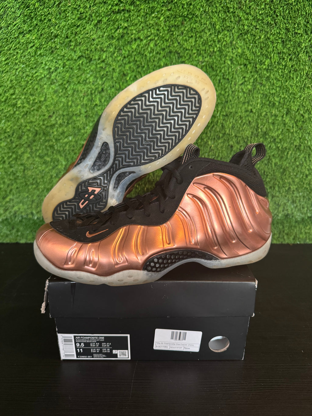 Nike Foamposite Copper