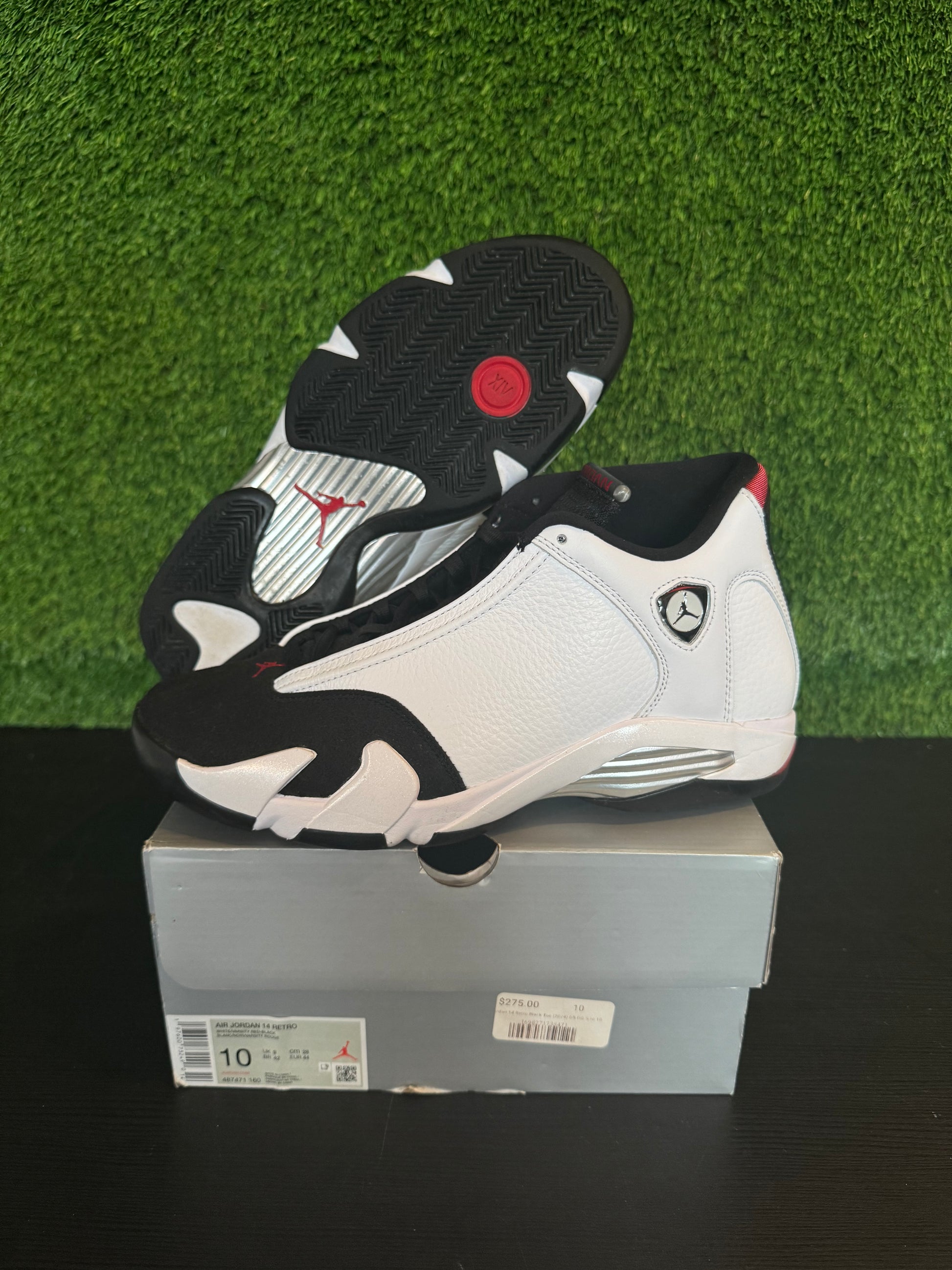 Jordan 14 Retro Black Toe