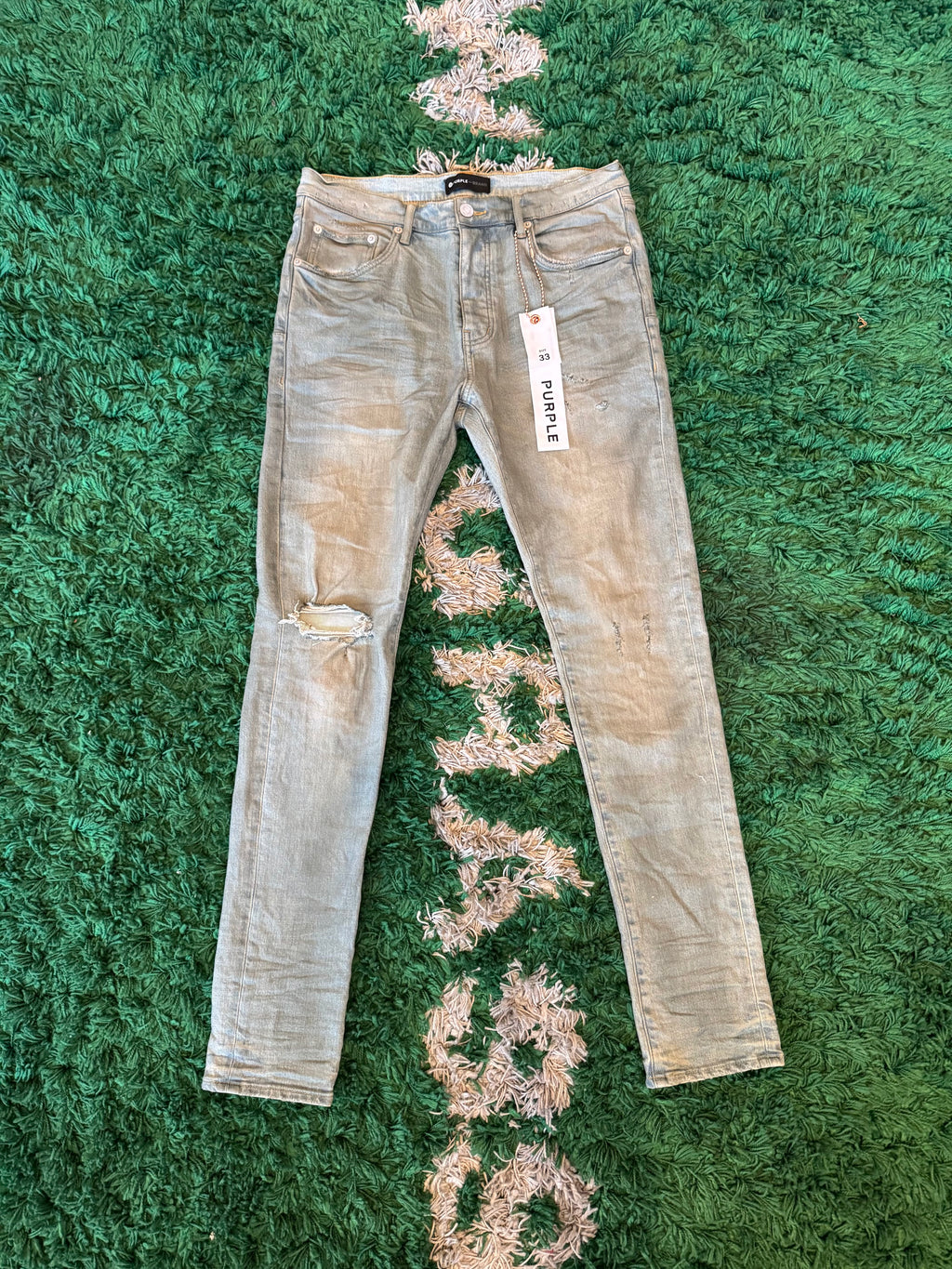 Purple Jeans Stone Age