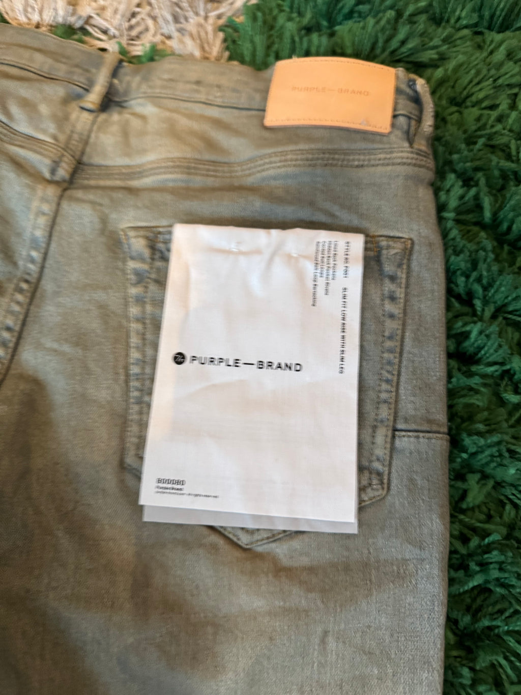 Purple Jeans Stone Age