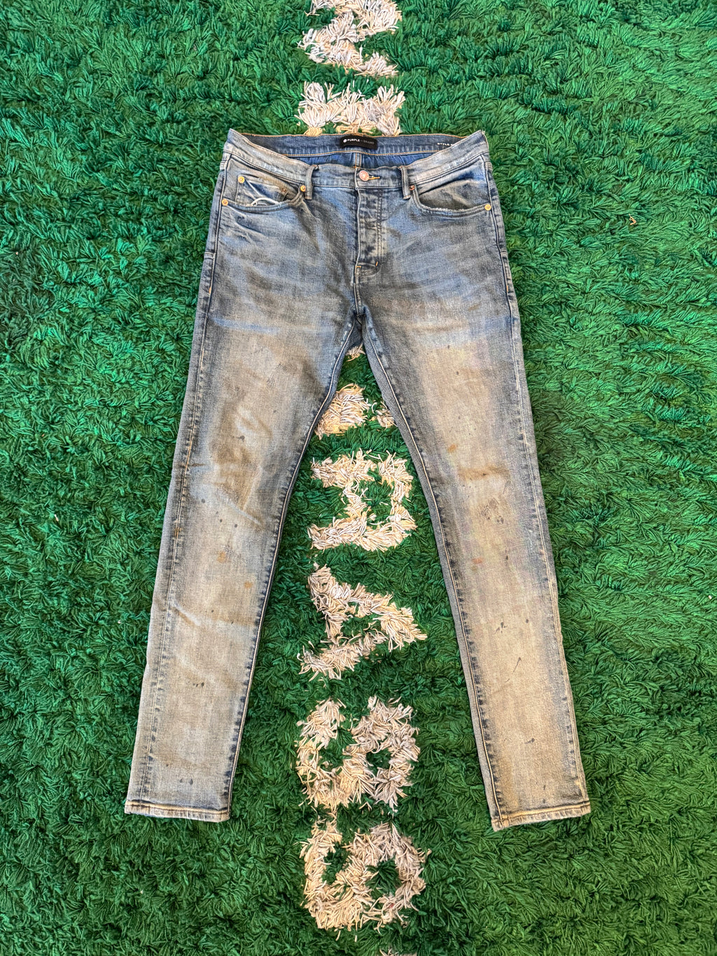 Purple Jeans Navy Blue