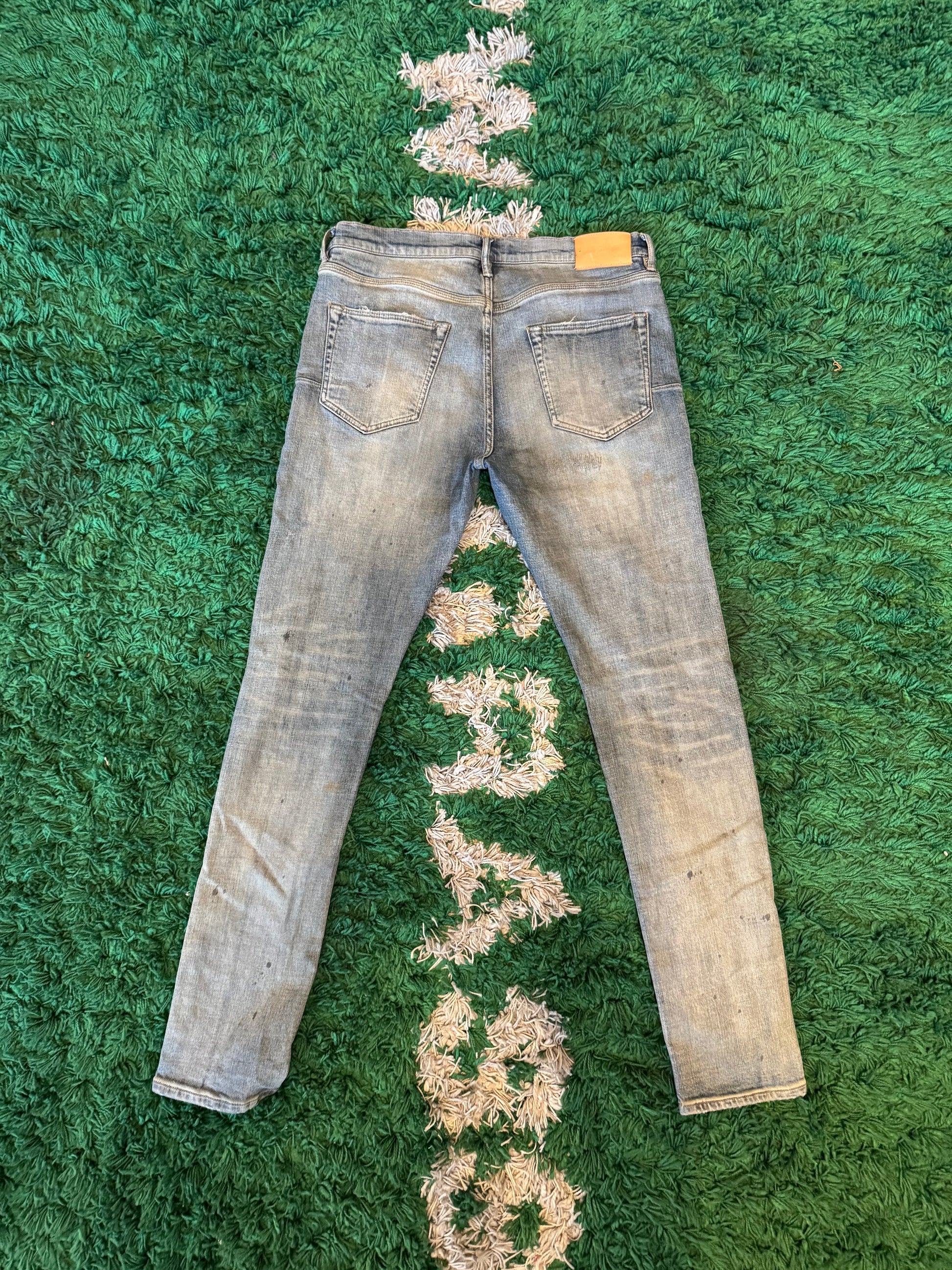 Purple Jeans Navy Blue