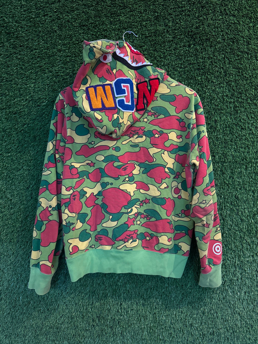 Babe A Bathing Ape  Multi-Color Full Zip-up