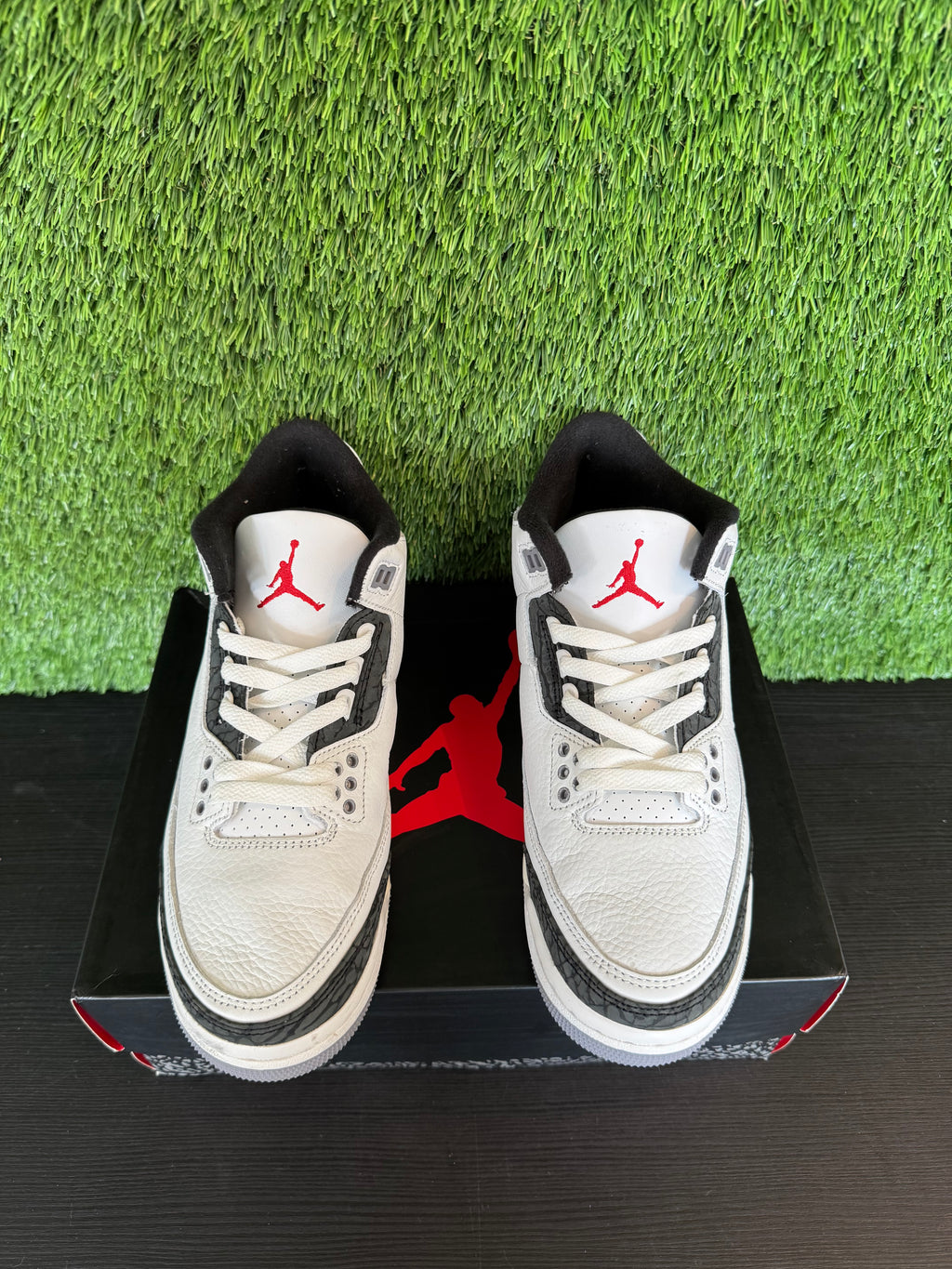 Jordan 3 Retro Cement Grey (GS)