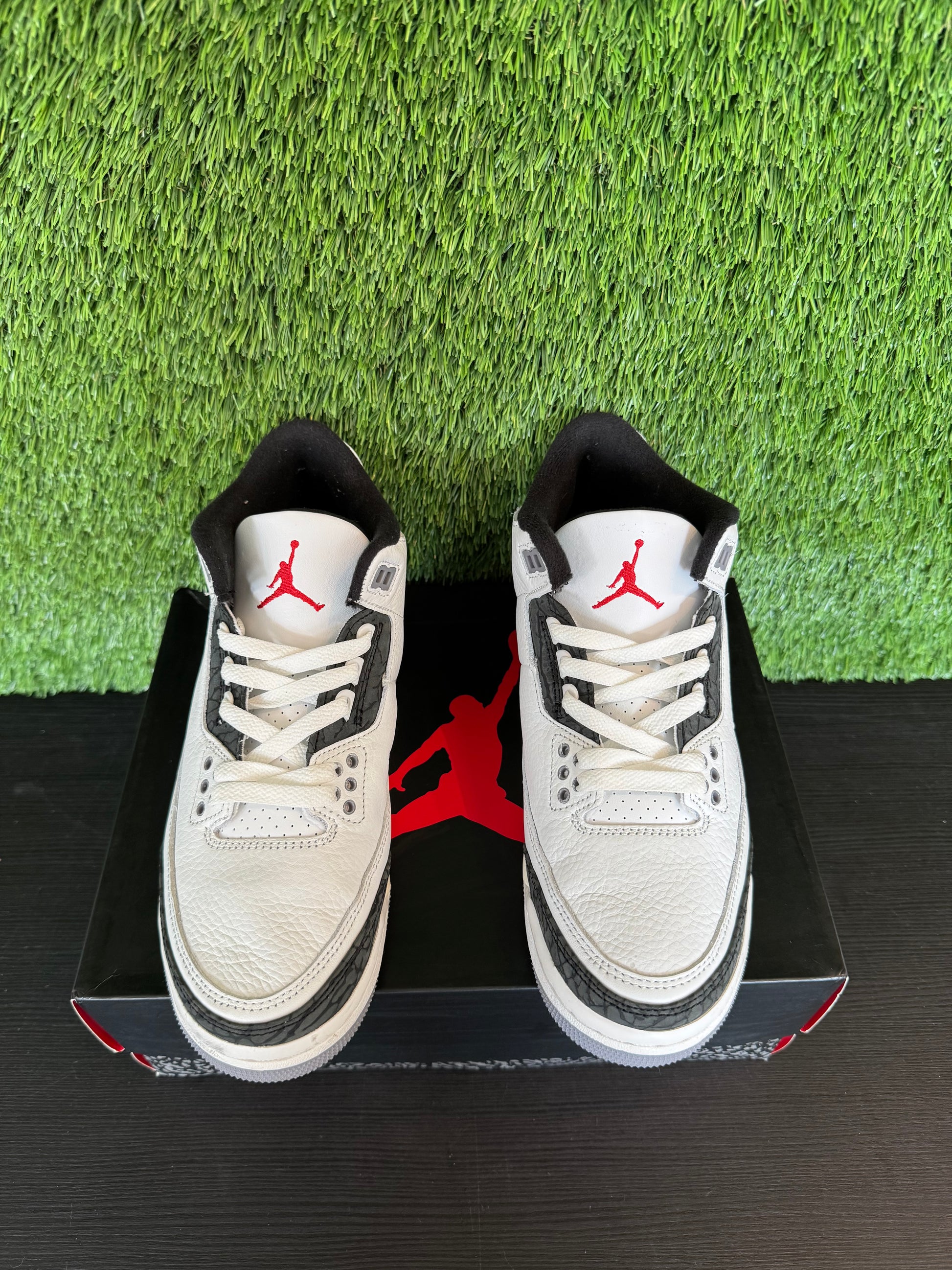 Jordan 3 Retro Cement Grey (GS)