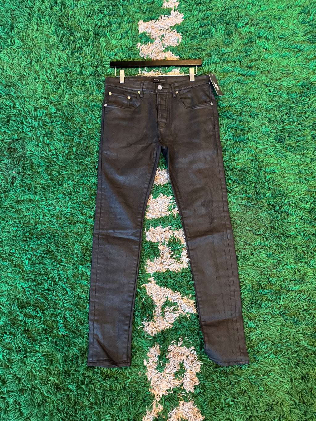 Purple Jeans Matted Black