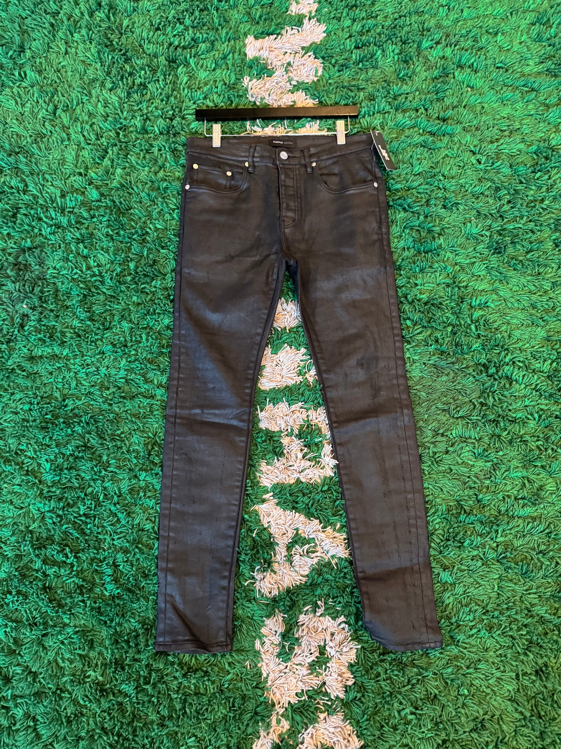 Purple Jeans Matted Black