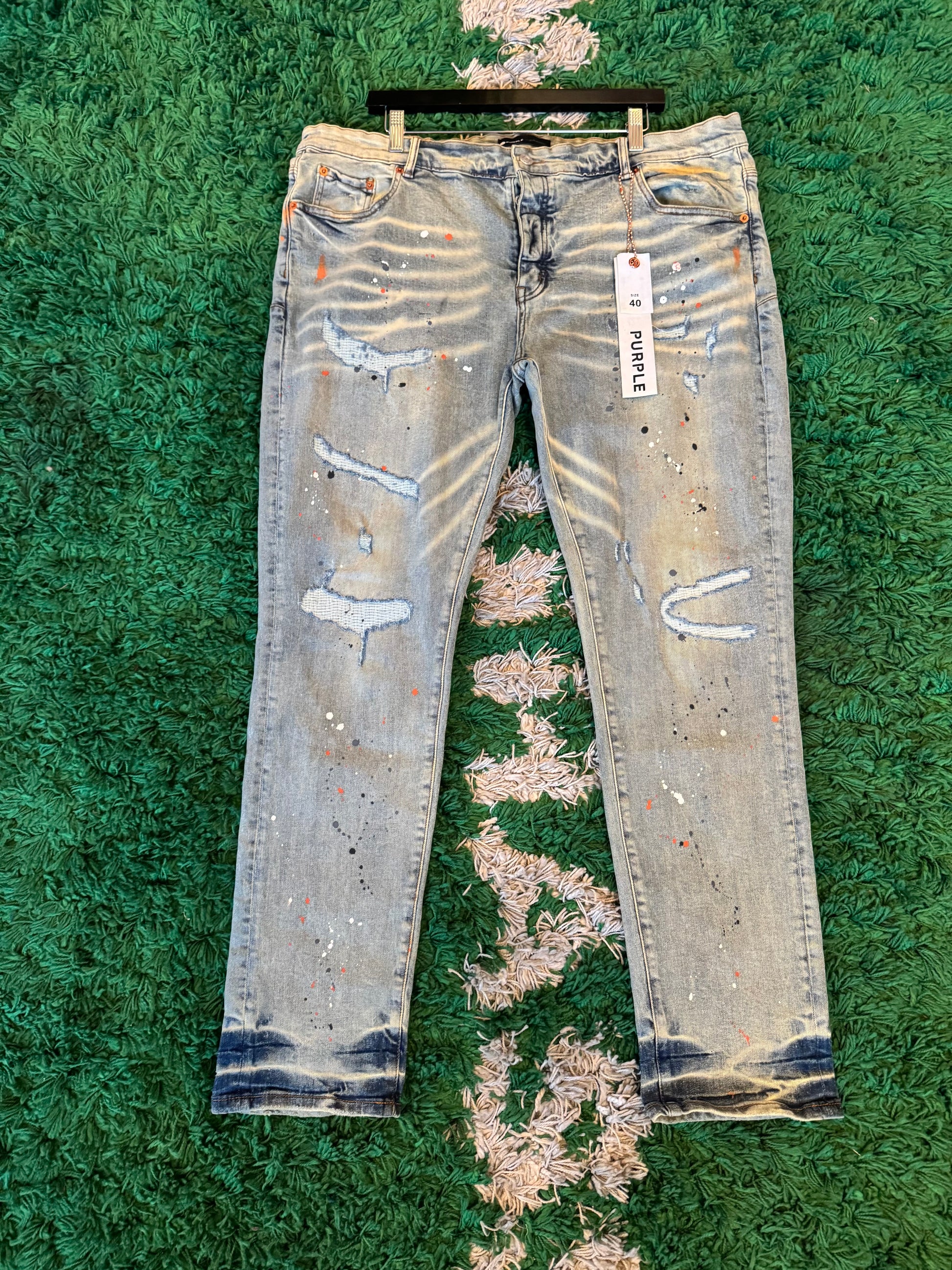 Purple Jeans Mid Indigo