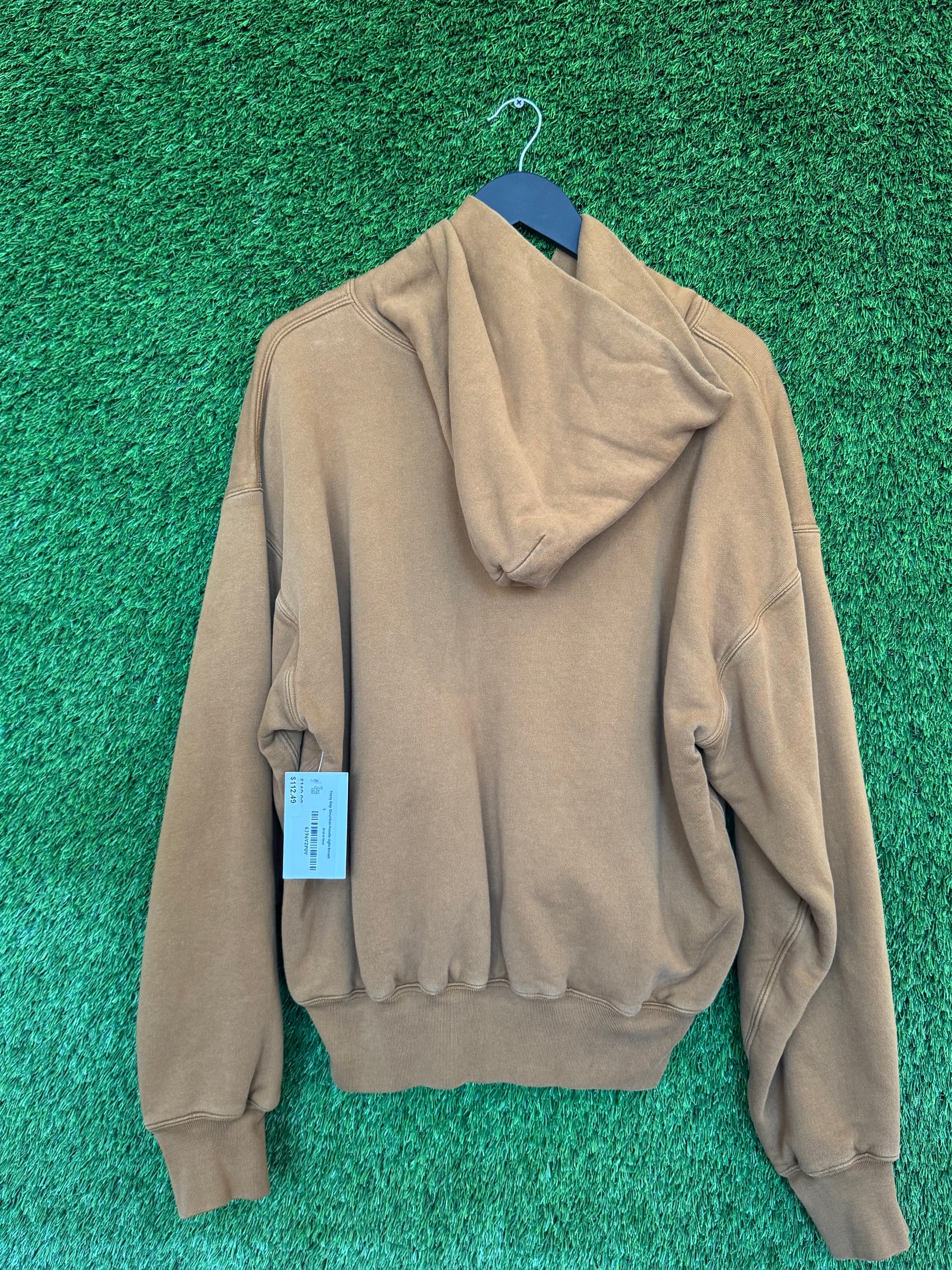 Yeezy Gap Shrunken Hoodie Light Brown