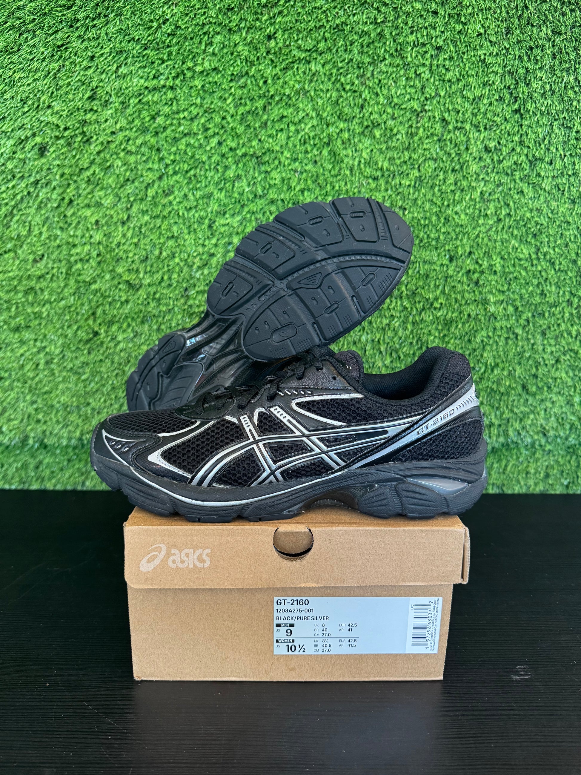 ASICS GT - 2160 Black Pure Silver