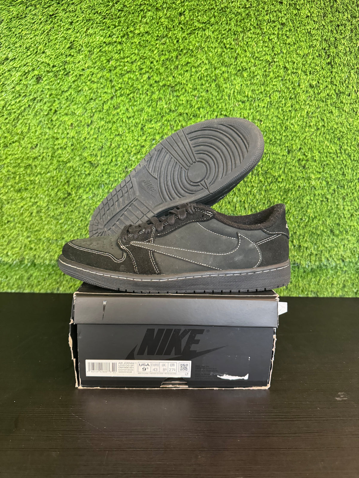 Jordan 1 Retro Low Travis Scott Black Phantom