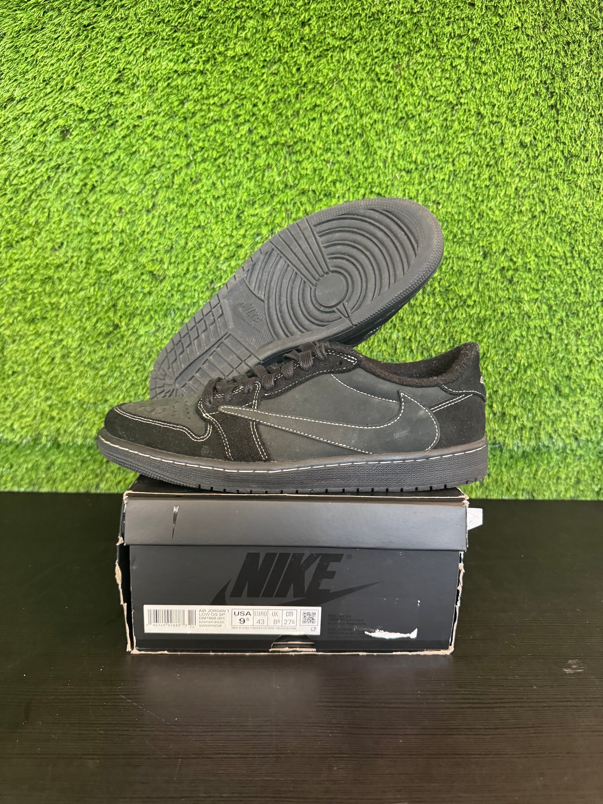 Jordan 1 Retro Low Travis Scott Black Phantom