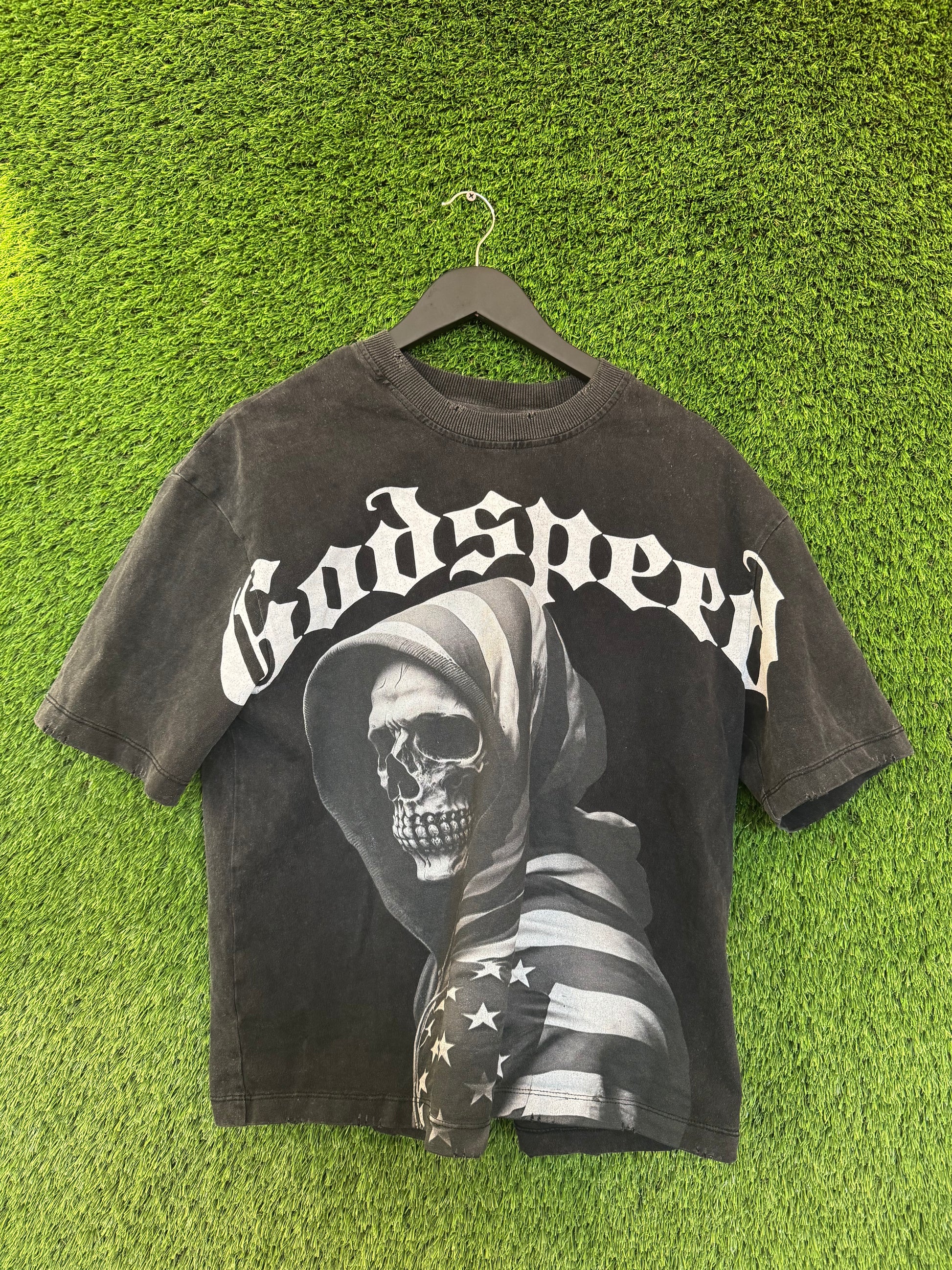 Godspeed Skull USA Tee