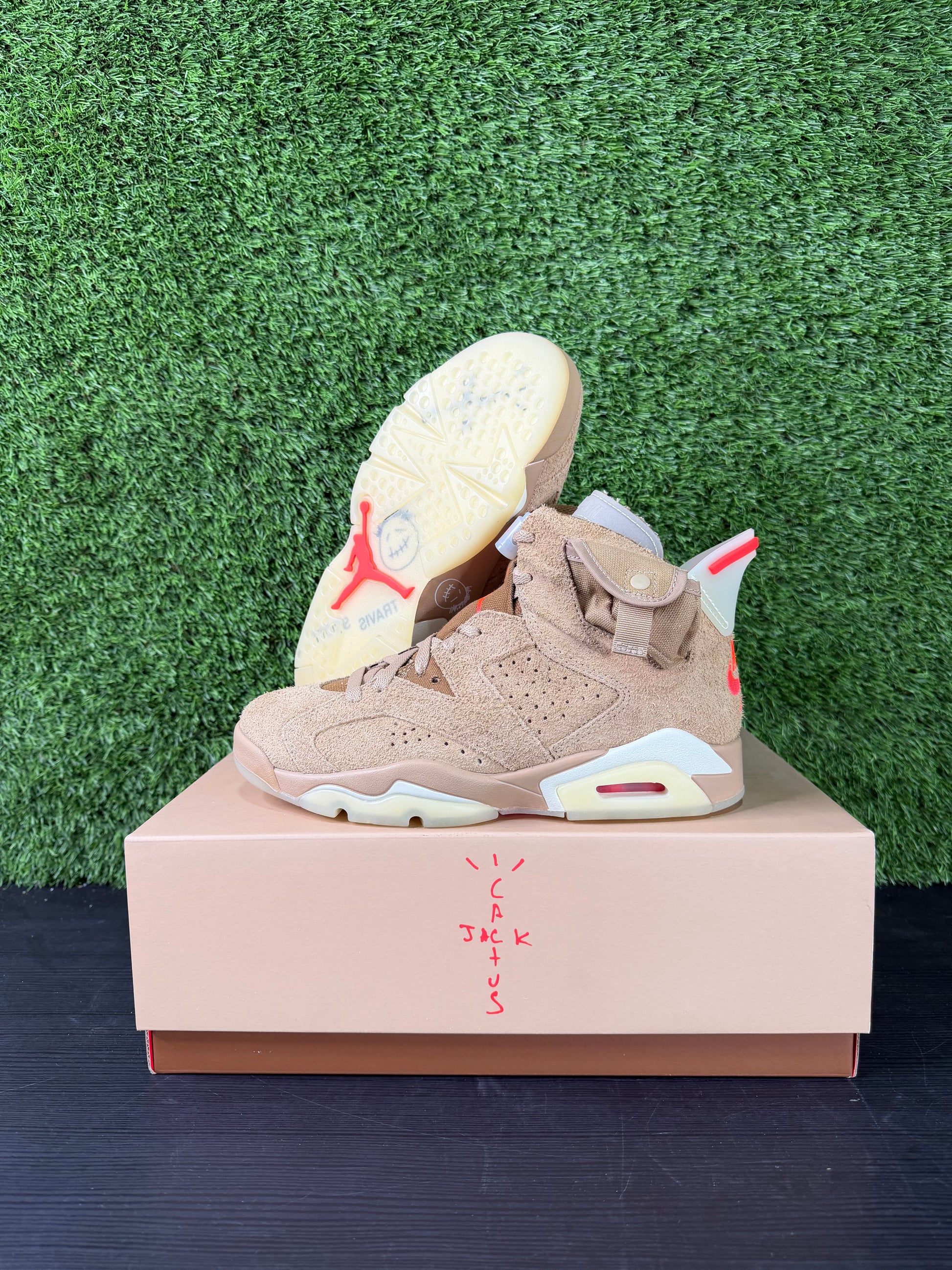 Jordan 6 Retro Travis Scott British Khaki