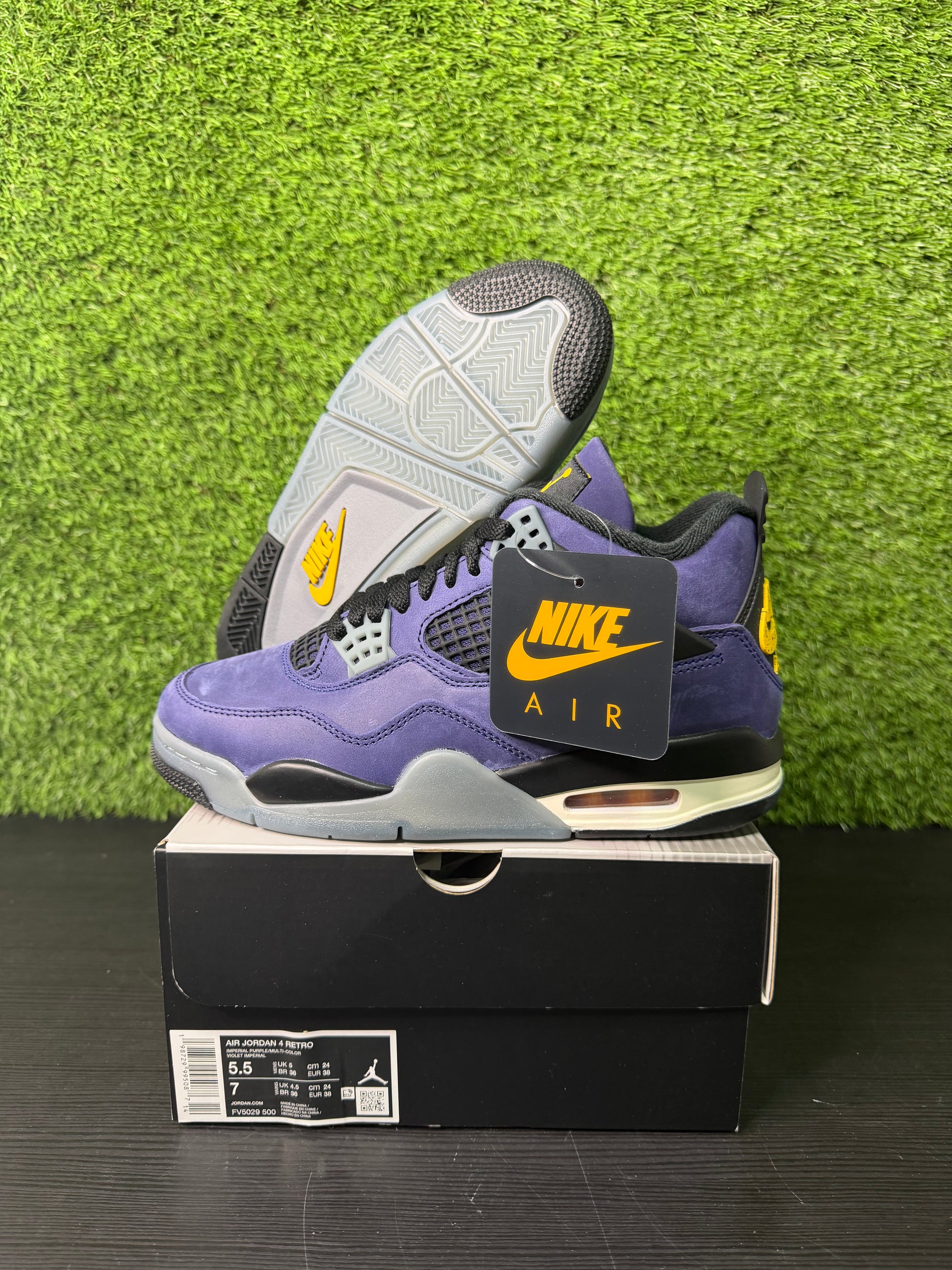 Jordan 4 retro Laker