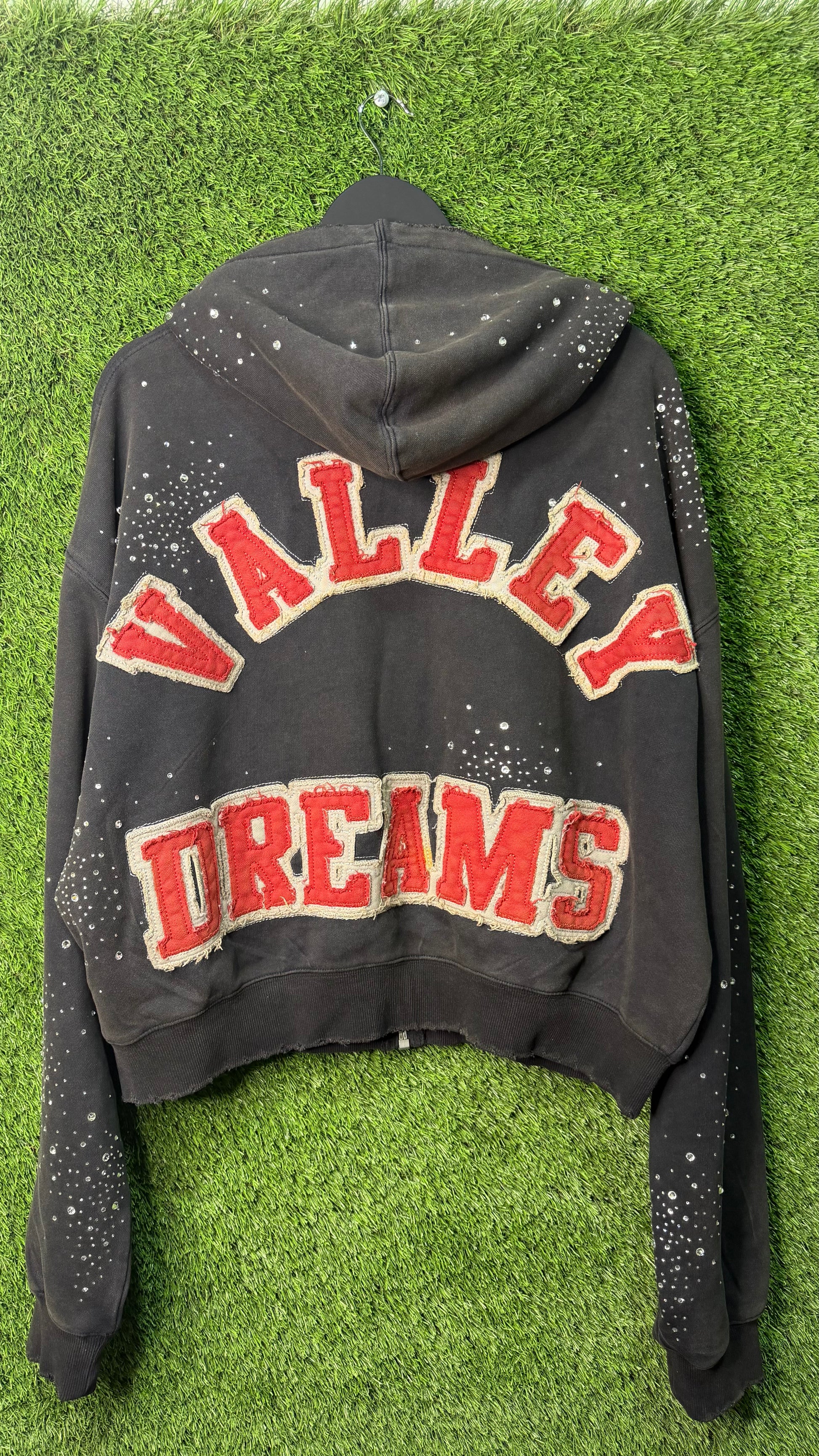 Vale Forever Pluto Custered Zip-up Black