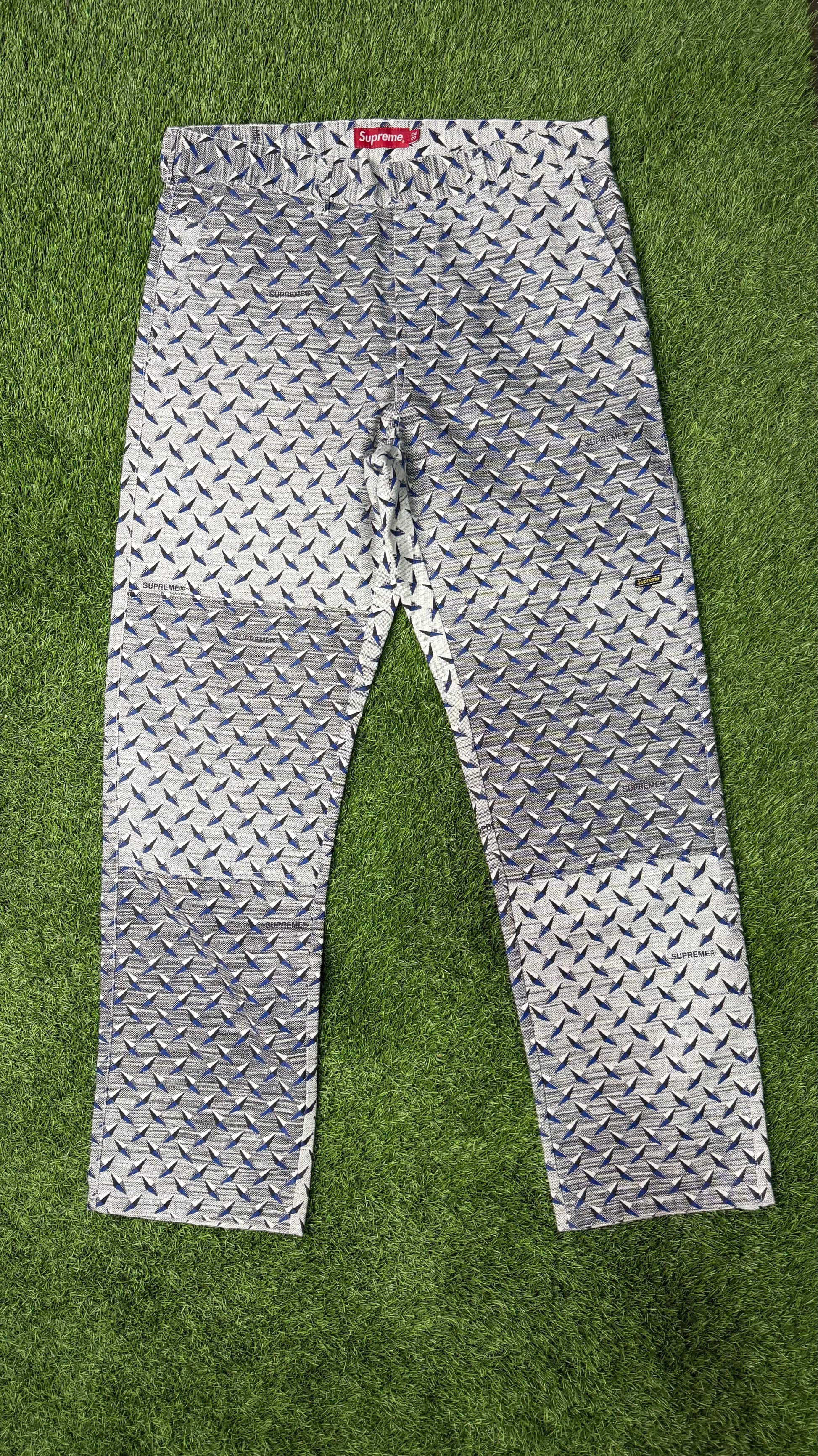 Supreme Diamond Plate Double Knee Work Pants SS19