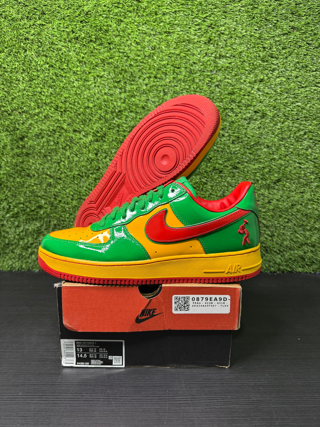 Nike Air Force 1 Low Lil yachty Concrete Boys Lucky Green