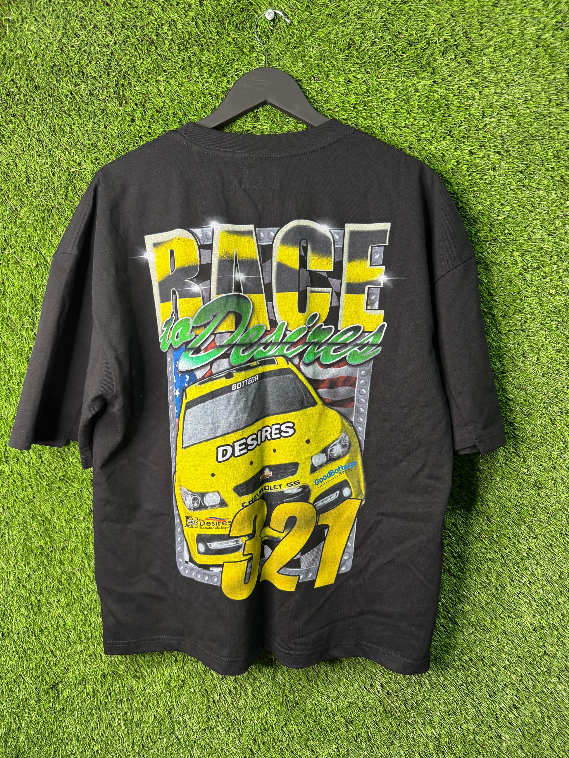 Bottega Desires Black Race Tee