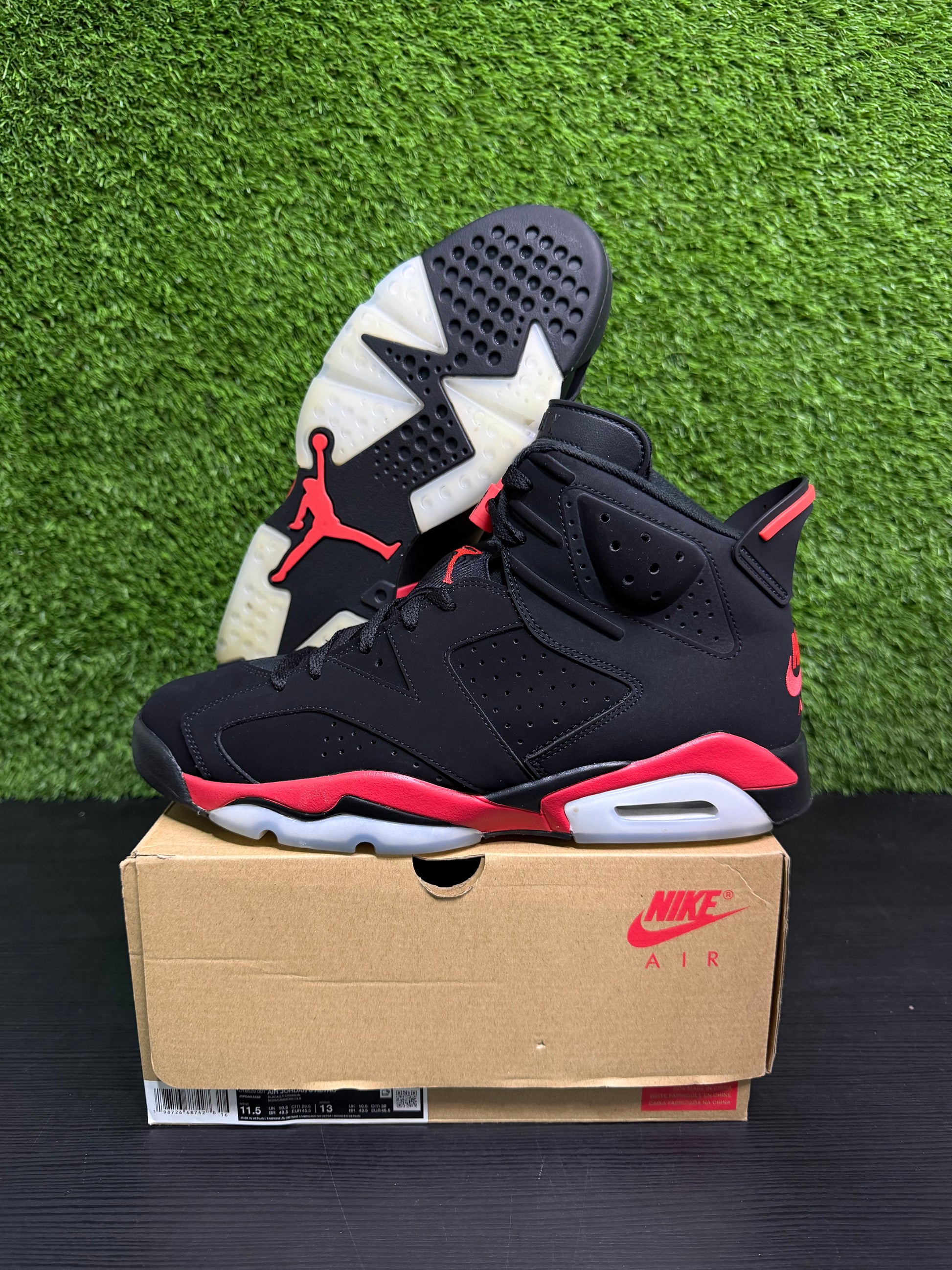 Jordan 6 Retro Infrared Salesman