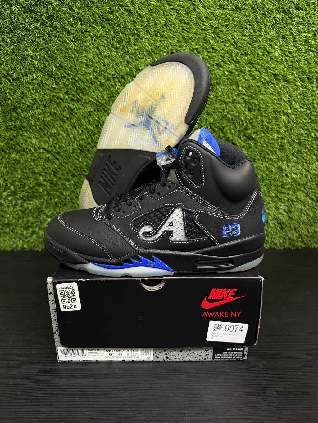 Jordan 5 Retro Awake NY Black