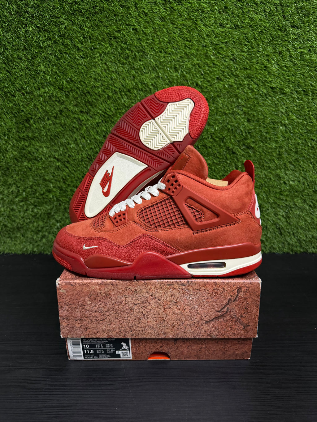 Air Jordan 4 Retro OG SP Nigel Sylvester Brick by Brick