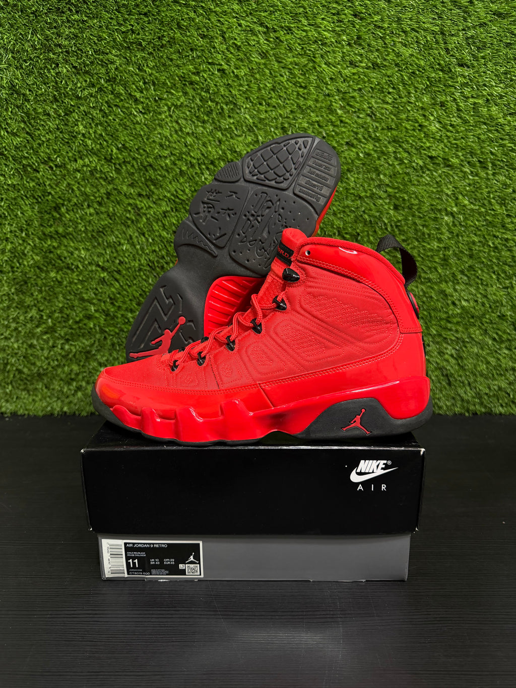 Jordan 9 Retro Chile Red