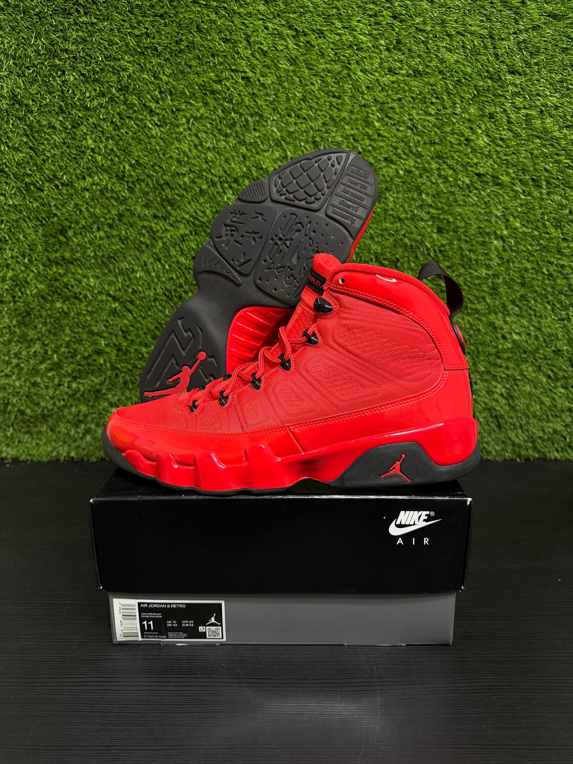 Jordan 9 Retro Chile Red