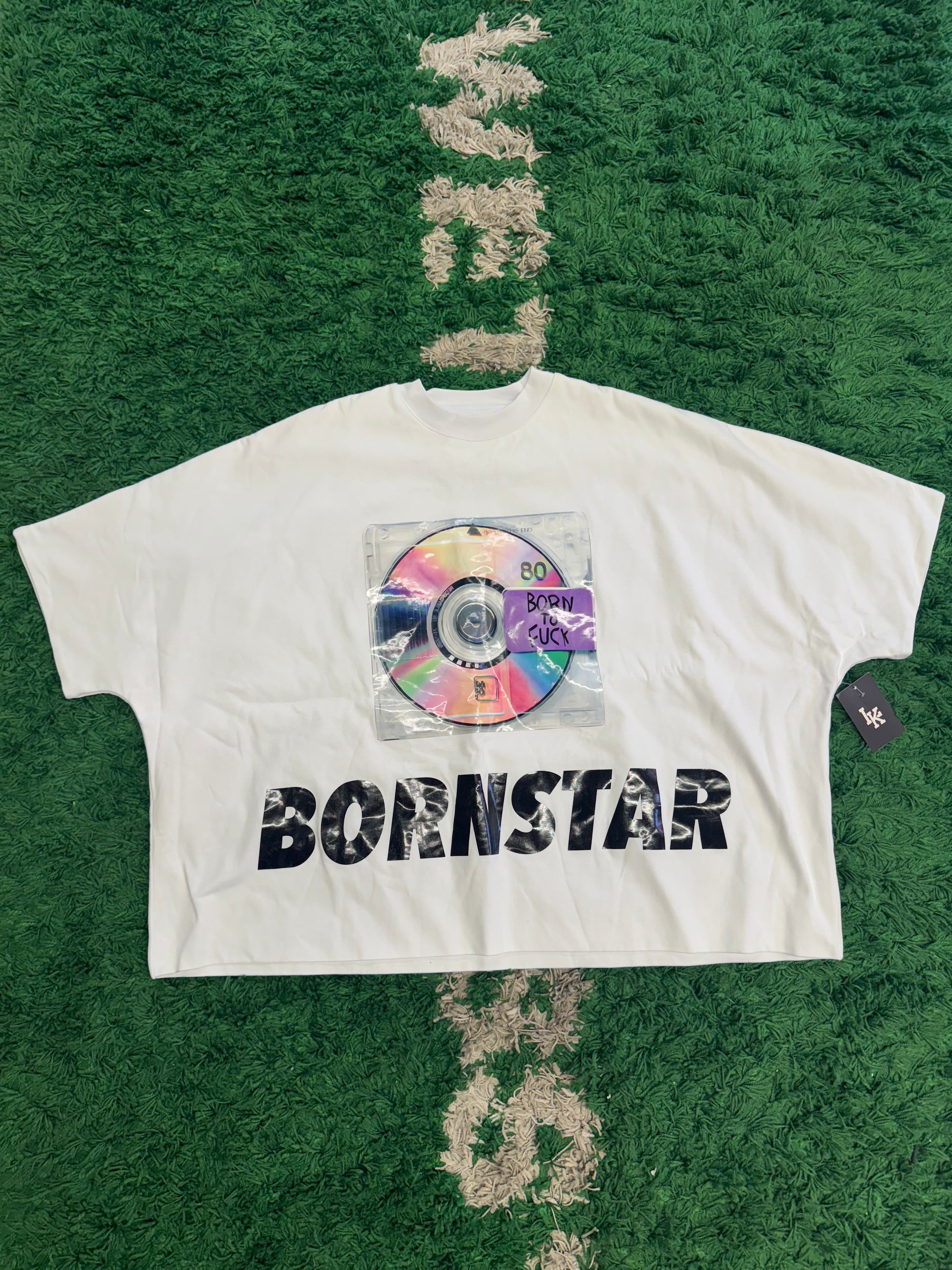 Billionaire studios Bornstar Disc tee White