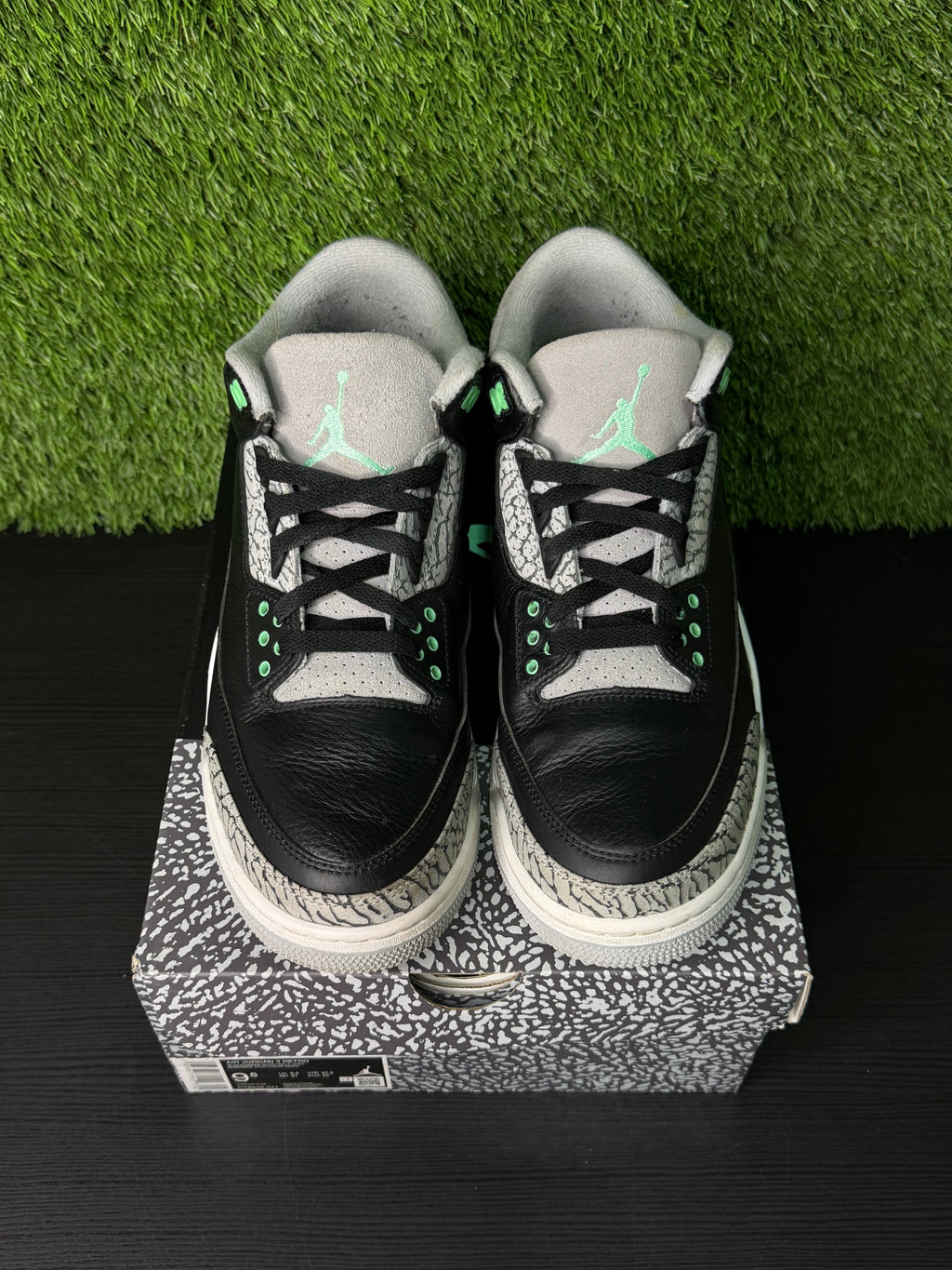 Jordan 3 Retro Green Glow