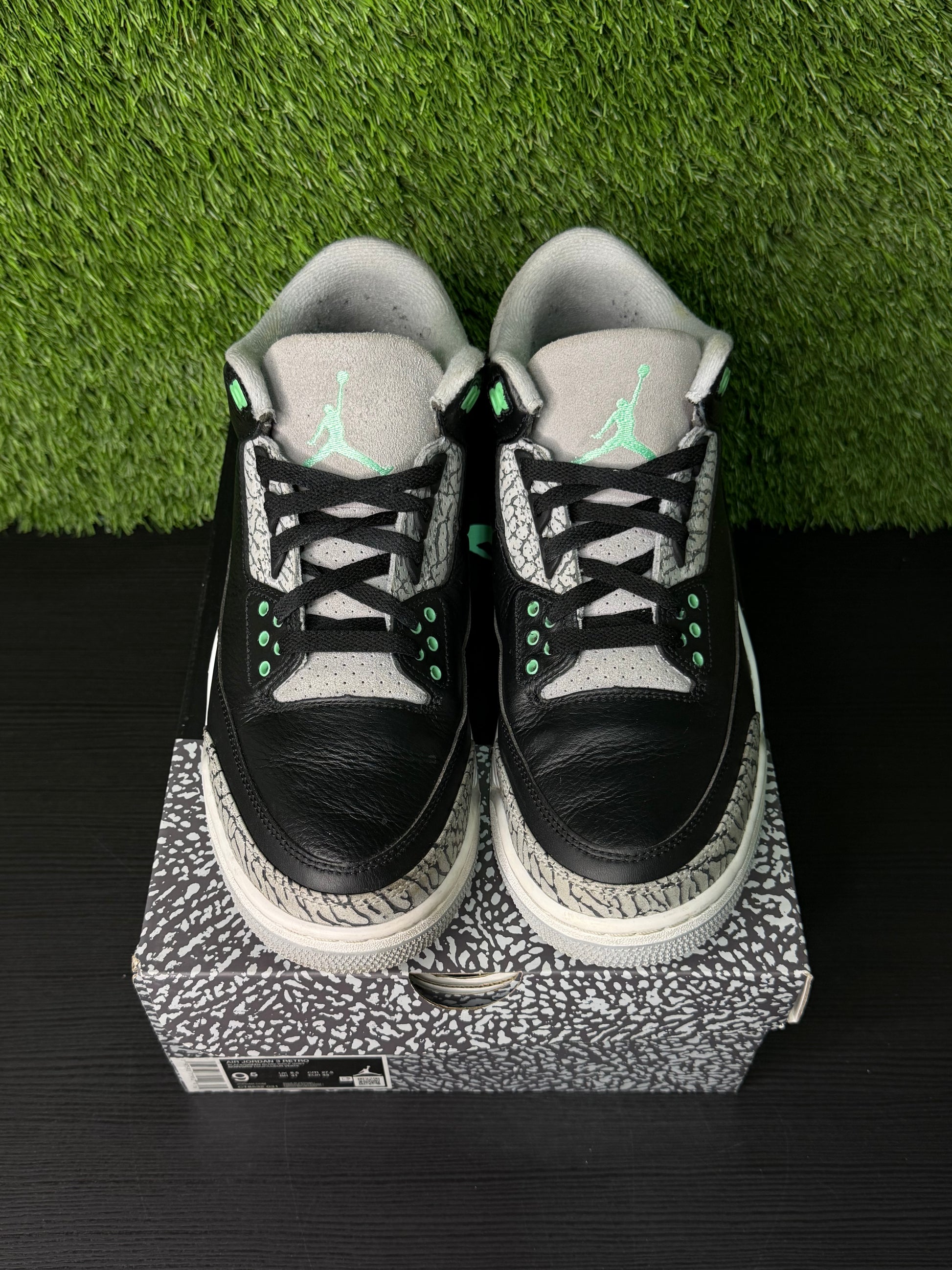 Jordan 3 Retro Green Glow