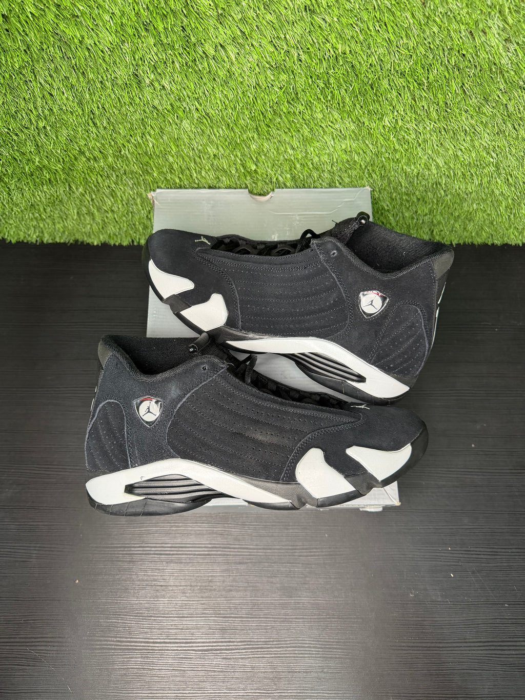 Jordan 14 Retro Black White
