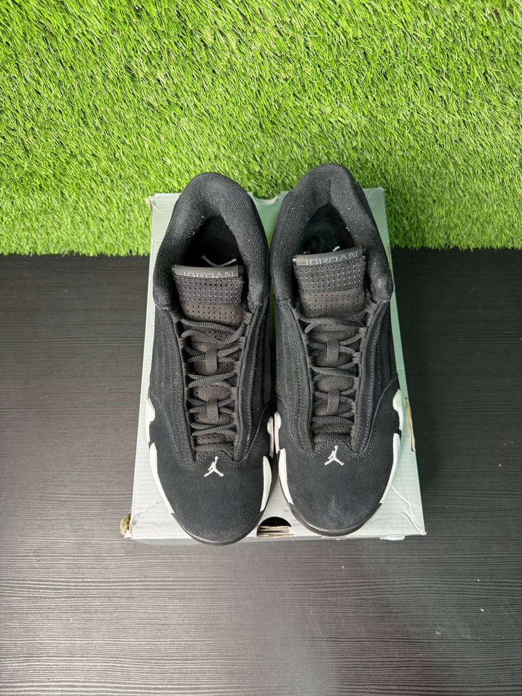Jordan 14 Retro Black White