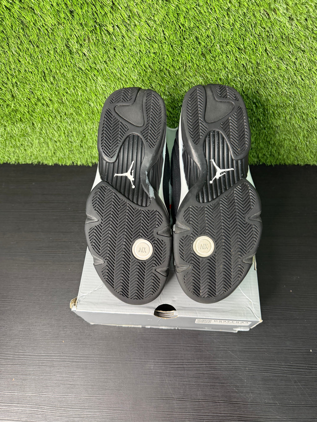 Jordan 14 Retro Black White