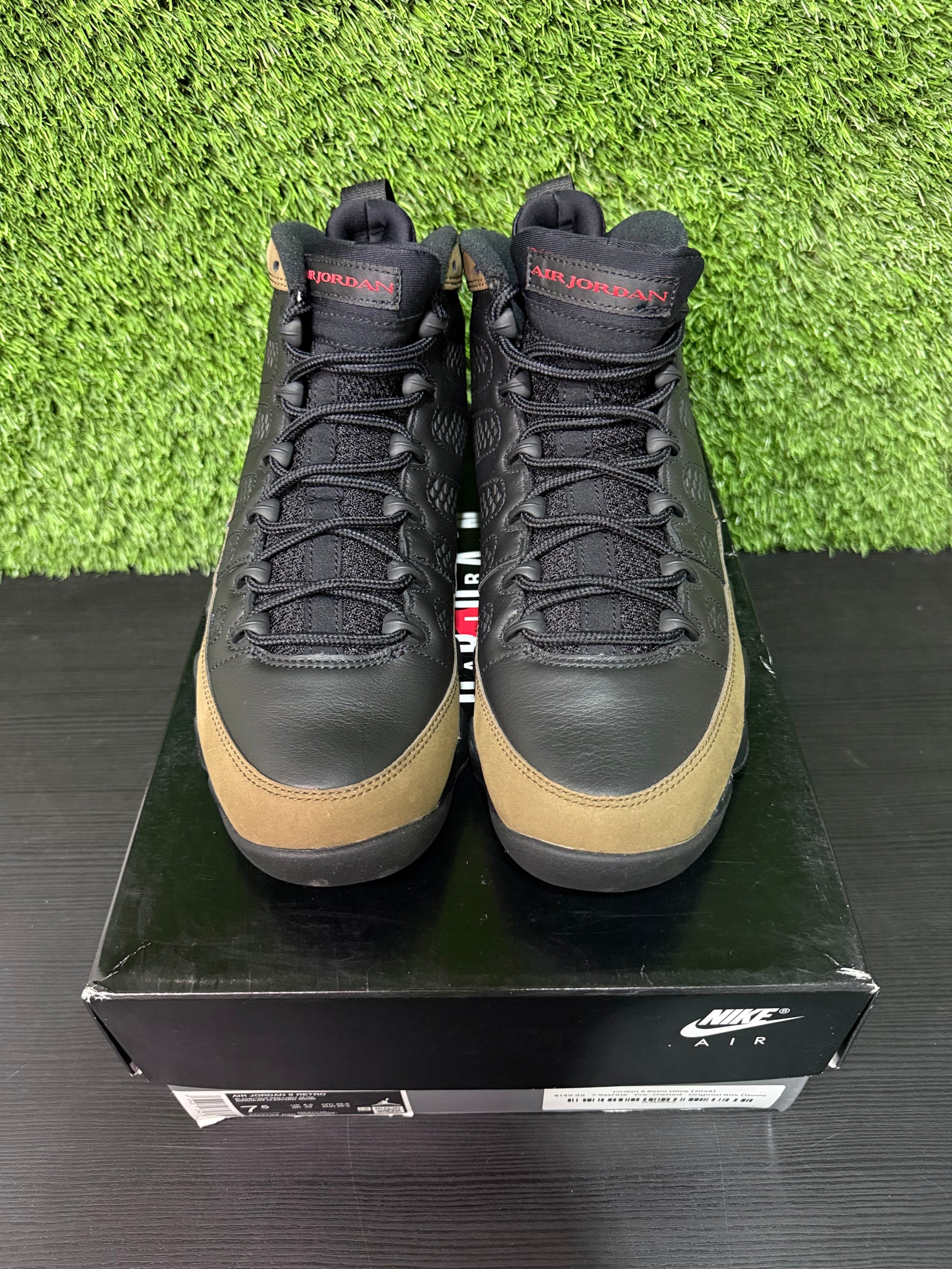 Jordan 9 Olive