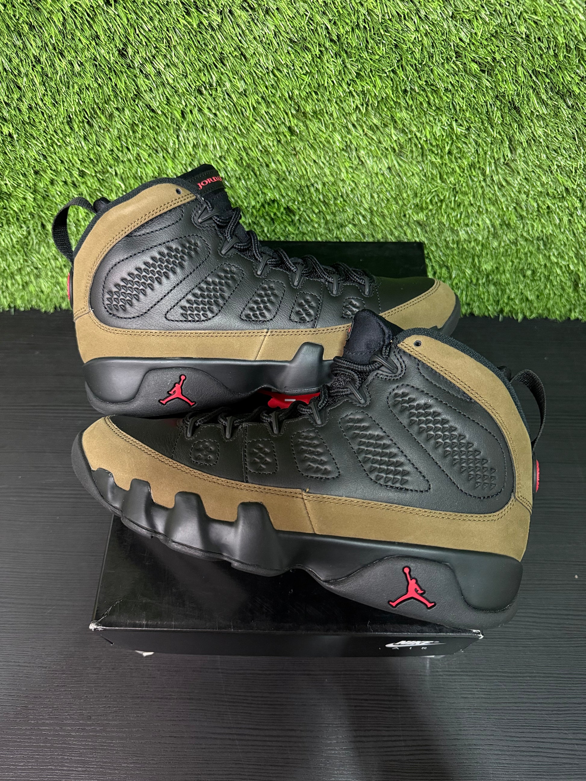 Jordan 9 Olive