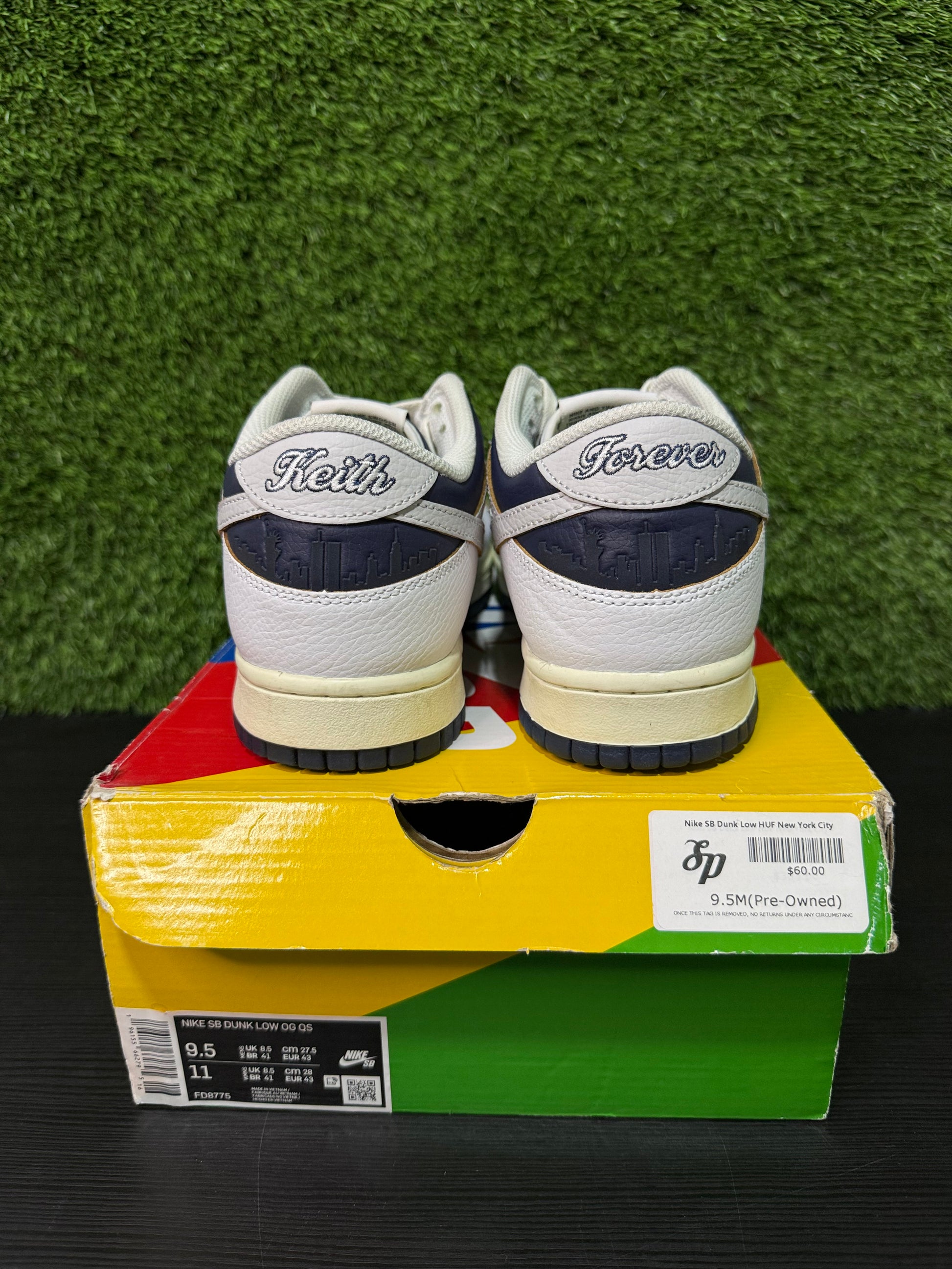 SB Dunk Low HUF New York City