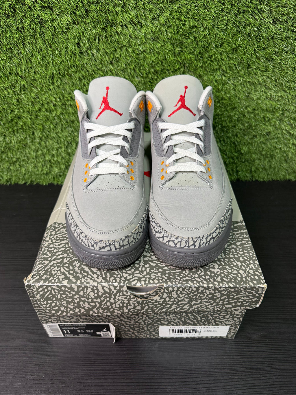 Jordan 3 Cool Grey