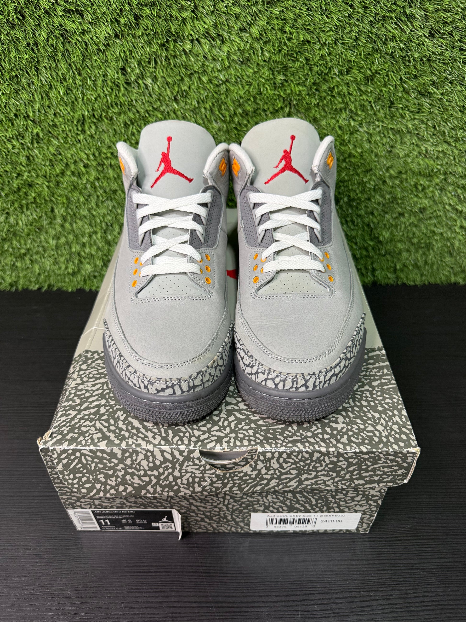 Jordan 3 Cool Grey
