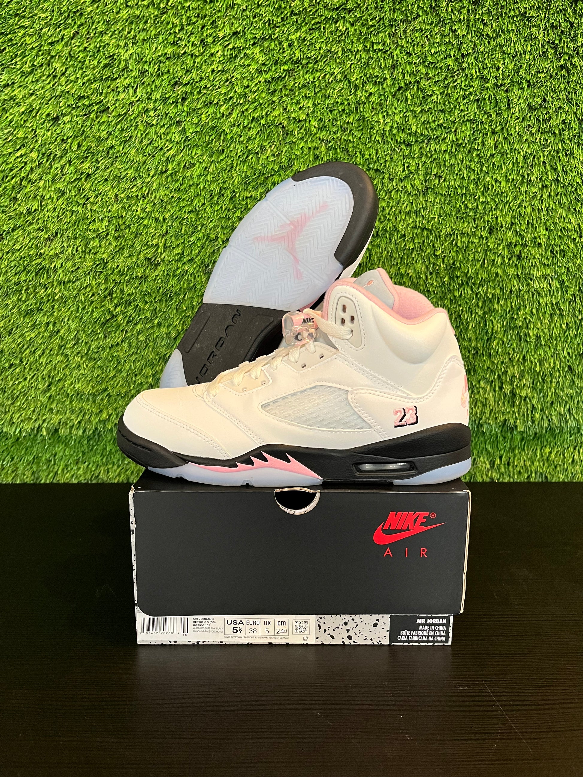 Jordan 5 Retro Medium Soft Pink