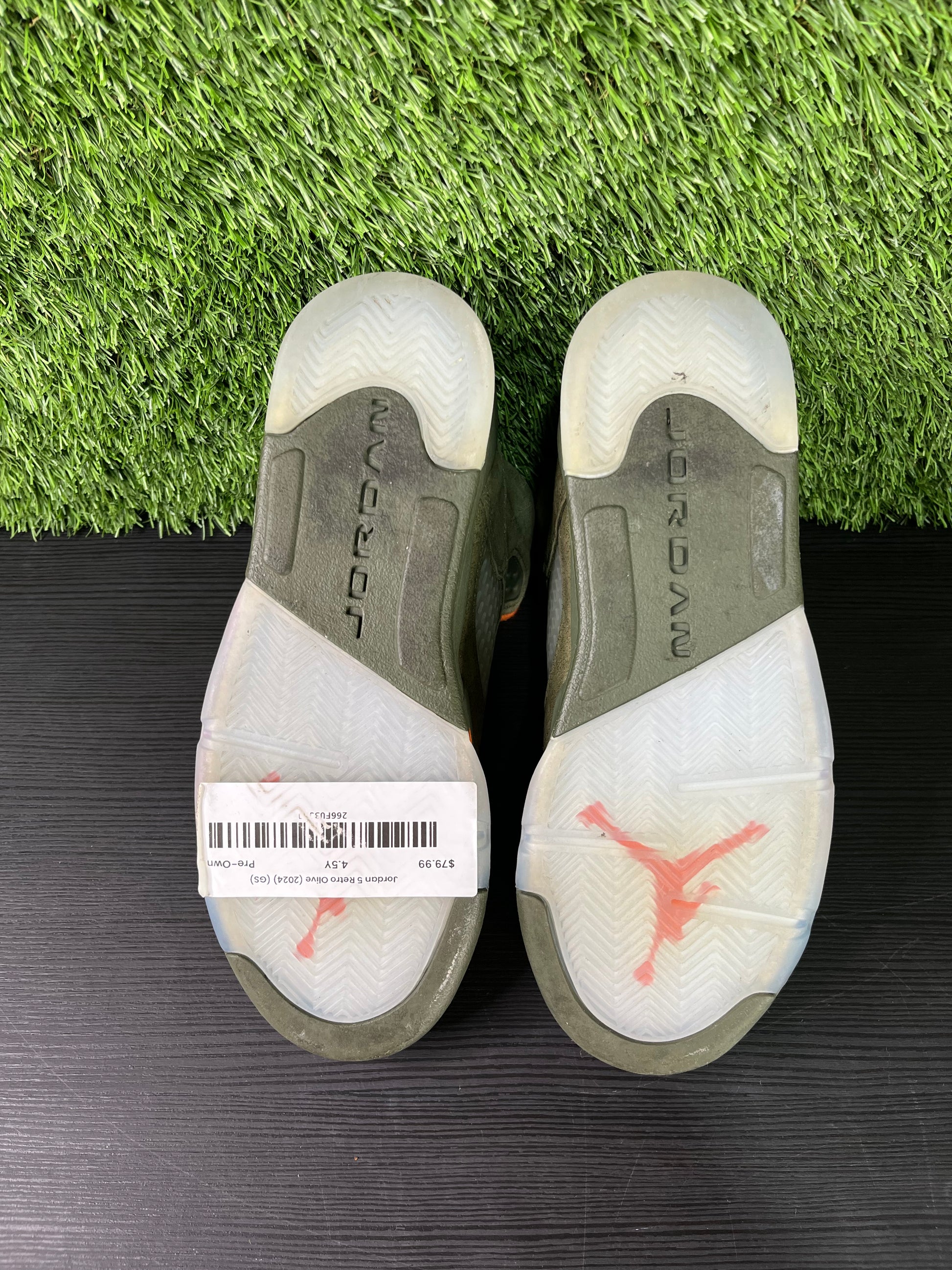 Jordan 5 retro olive