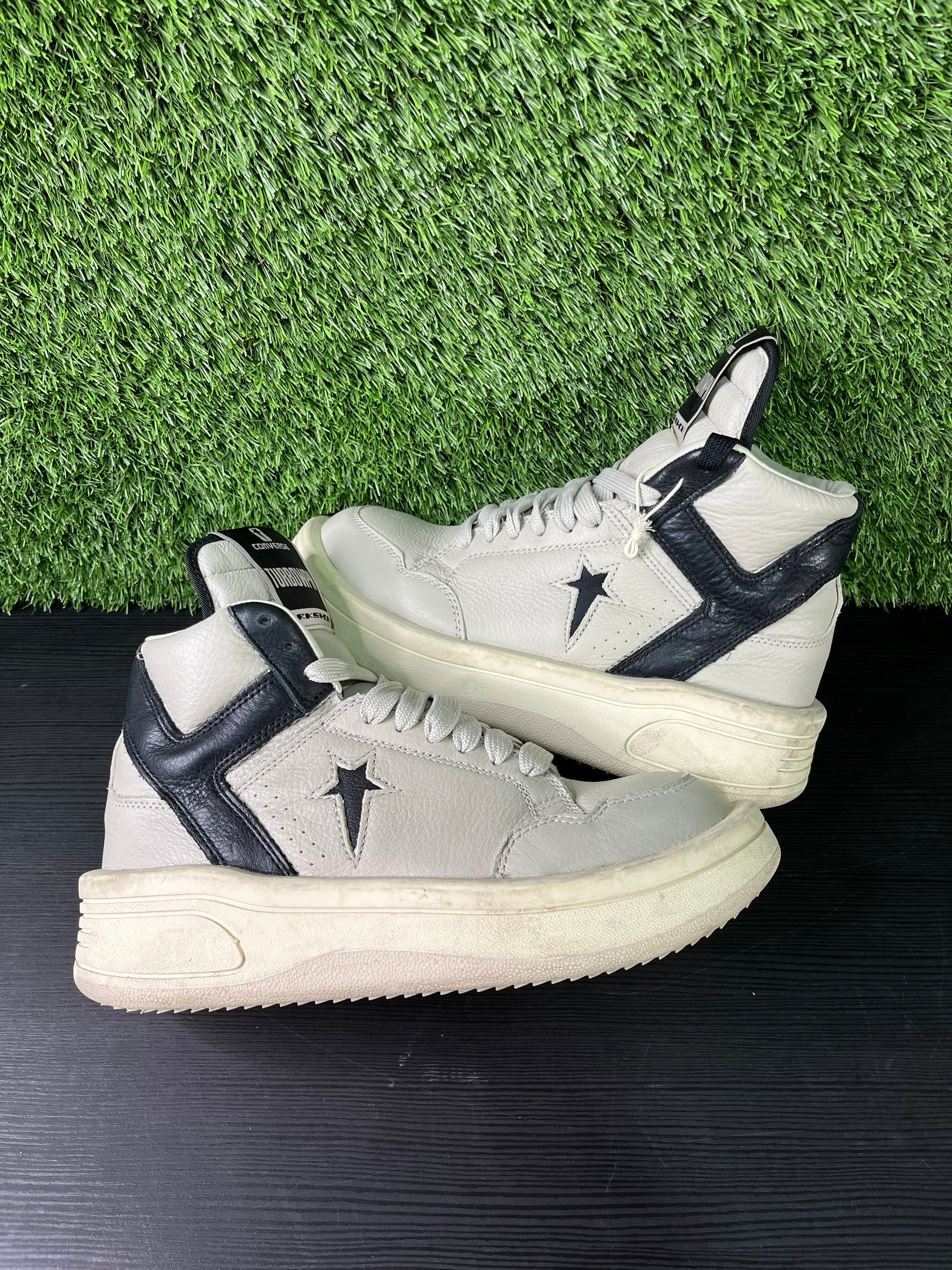 Rick Owens x DRKSHDW TURBOWPN "Oyster Black""