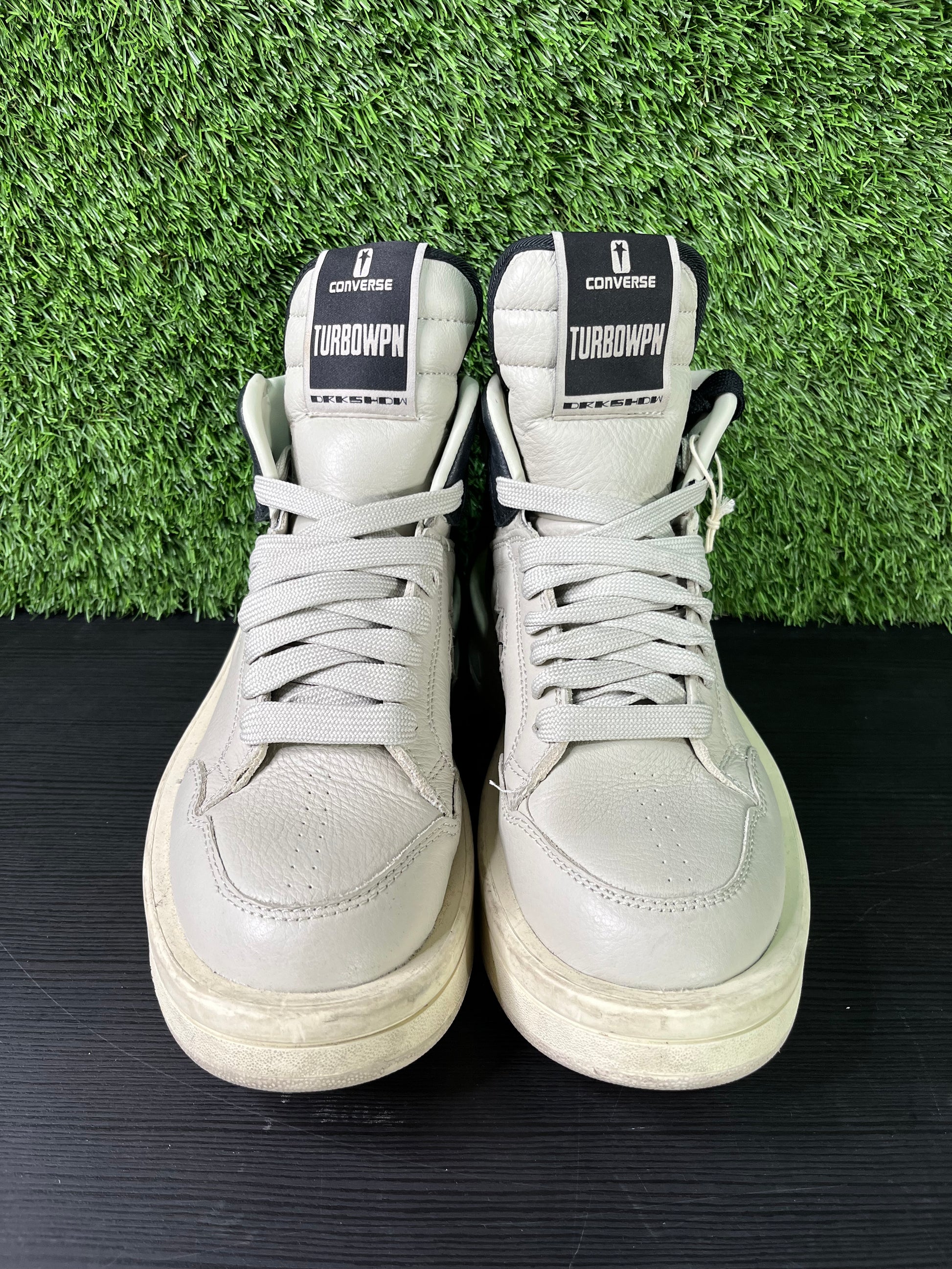 Rick Owens x DRKSHDW TURBOWPN "Oyster Black""